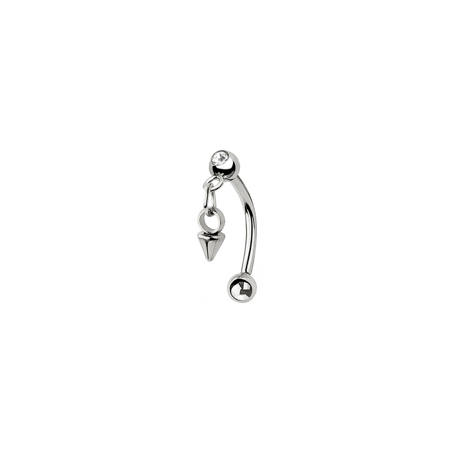 Spike Curved Barbell
