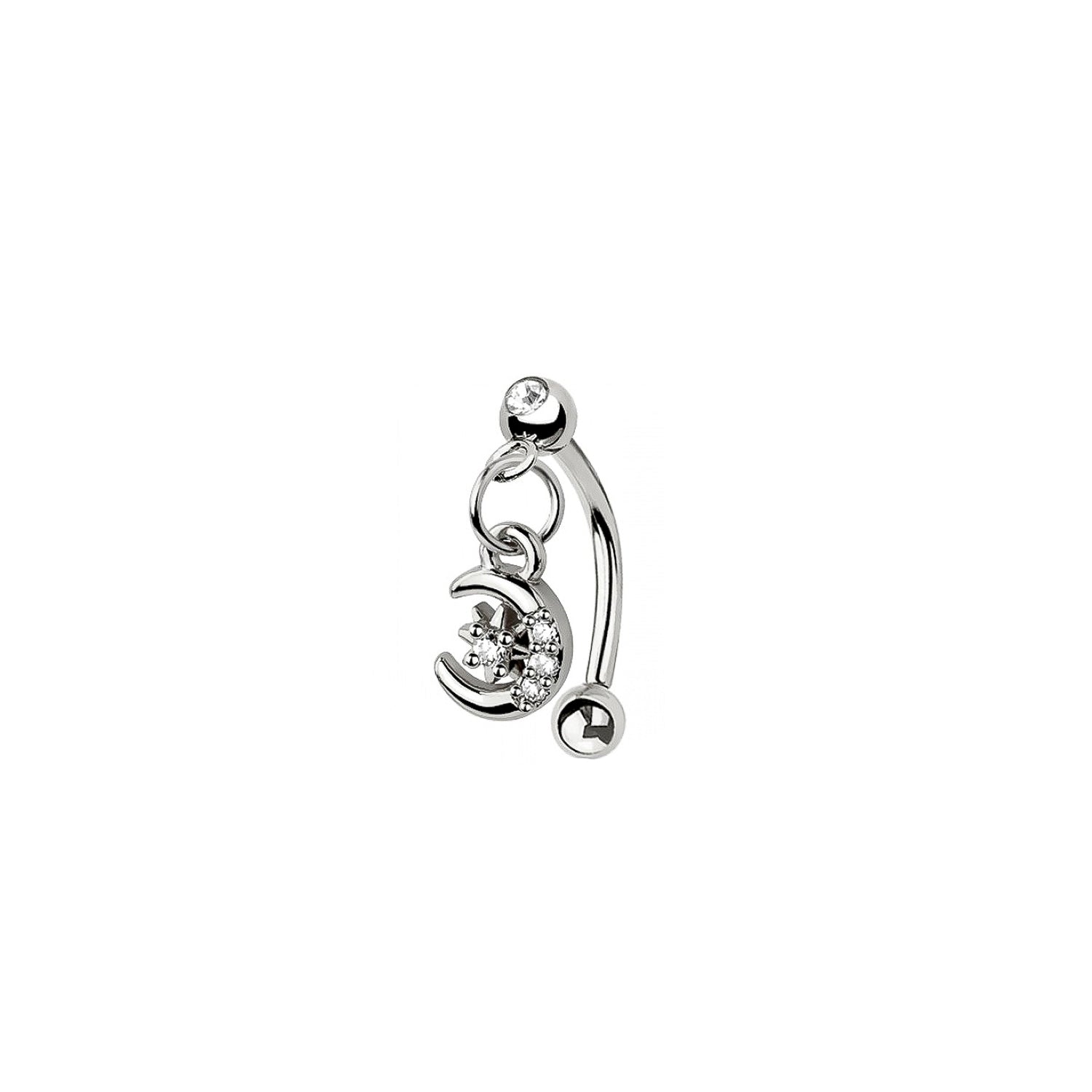 Crescent Moon Curved Barbell