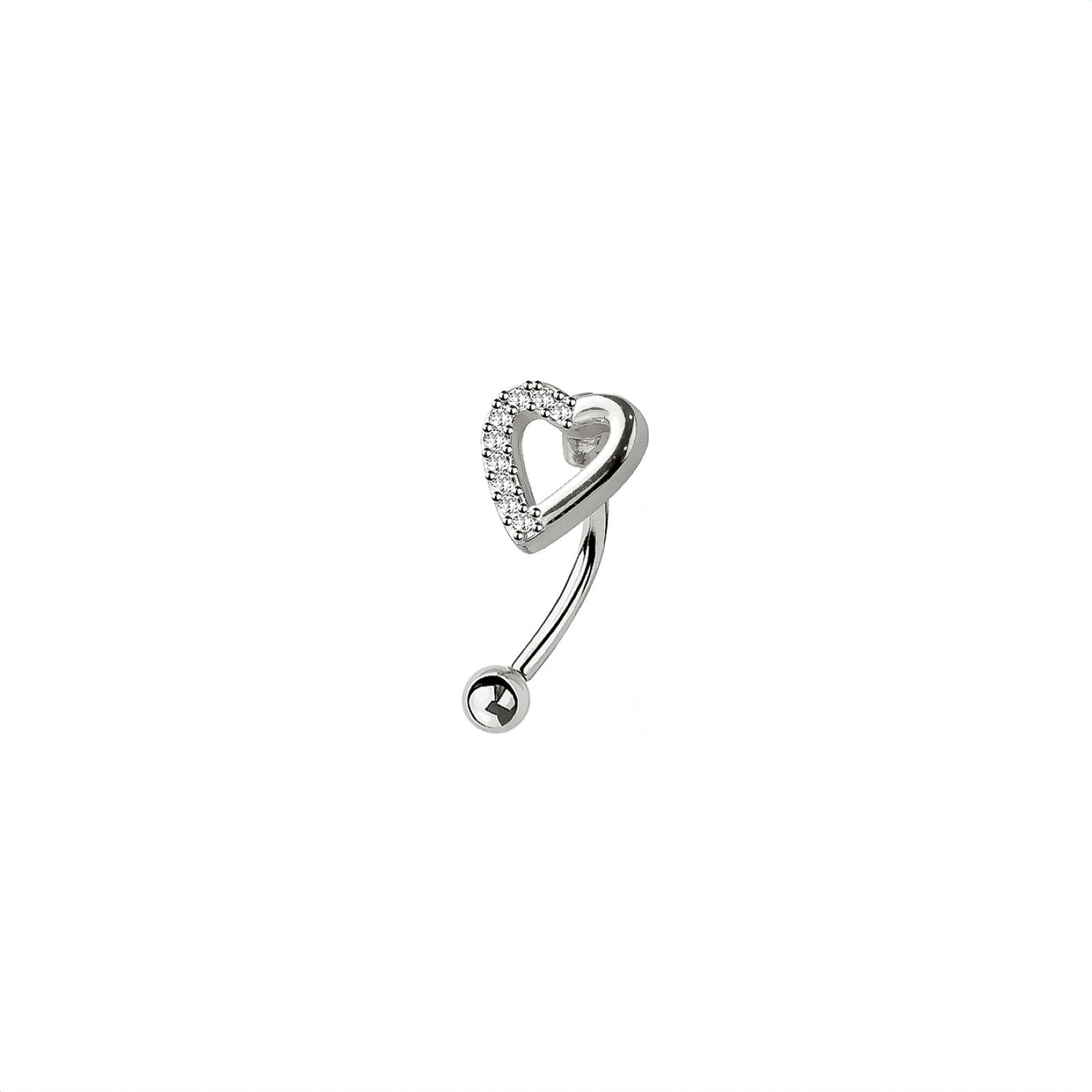 Heart Curved Barbell