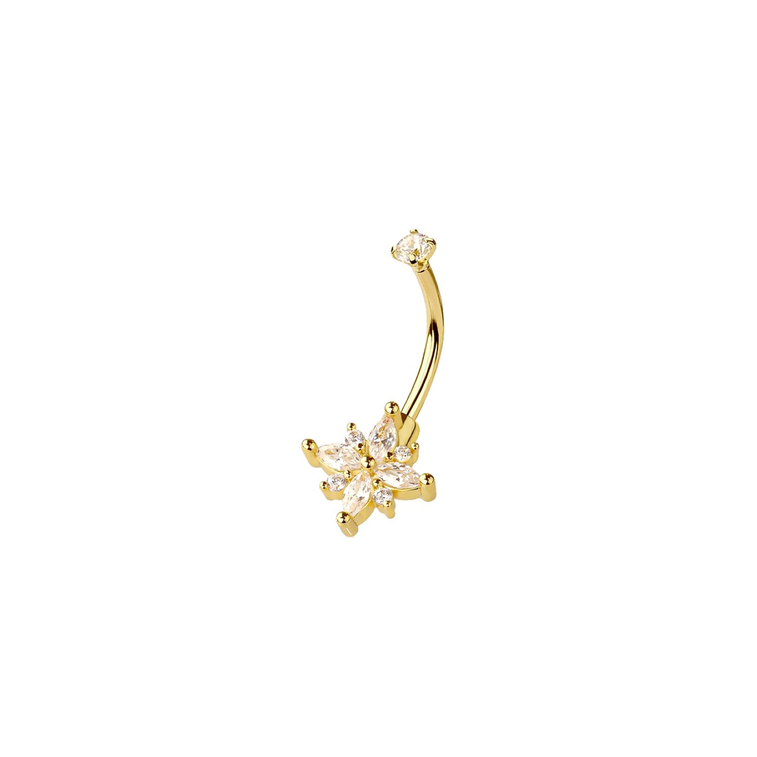 Marquise Curved Barbell