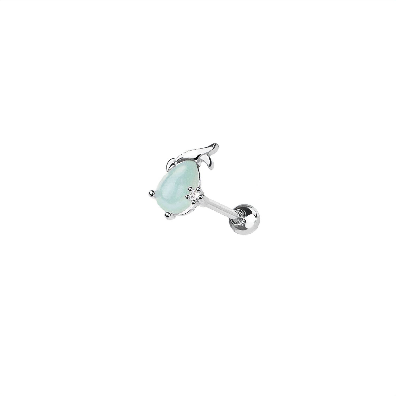 Micro Whale Cartilage Earring