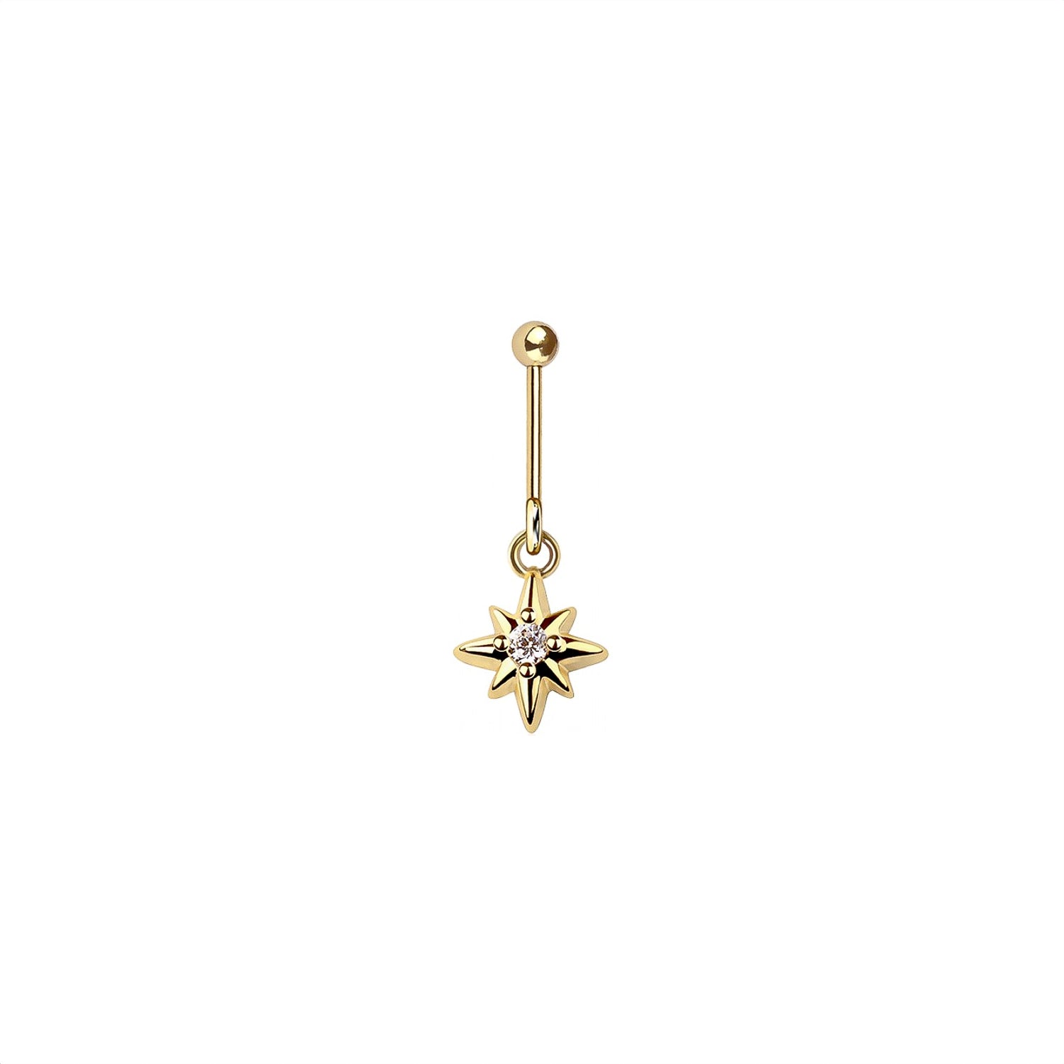 Star Vertical Helix Earring