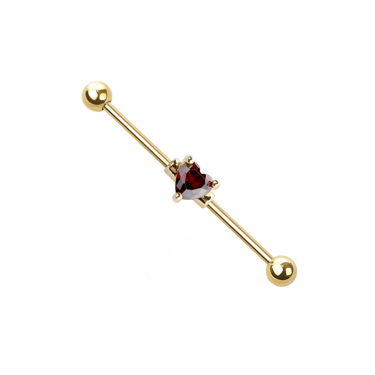 Heart Industrial Barbell