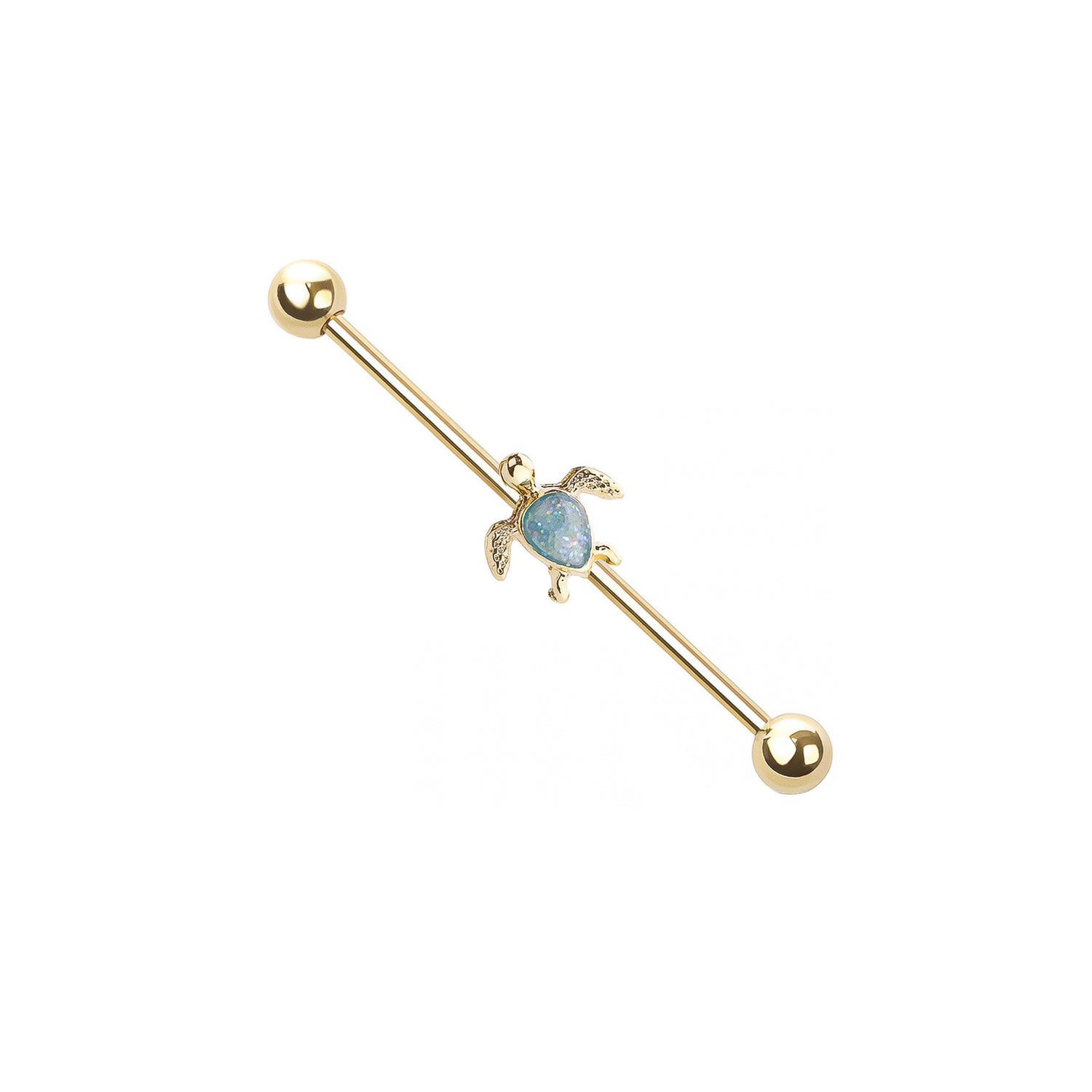 Sea Turtle Industrial Barbell