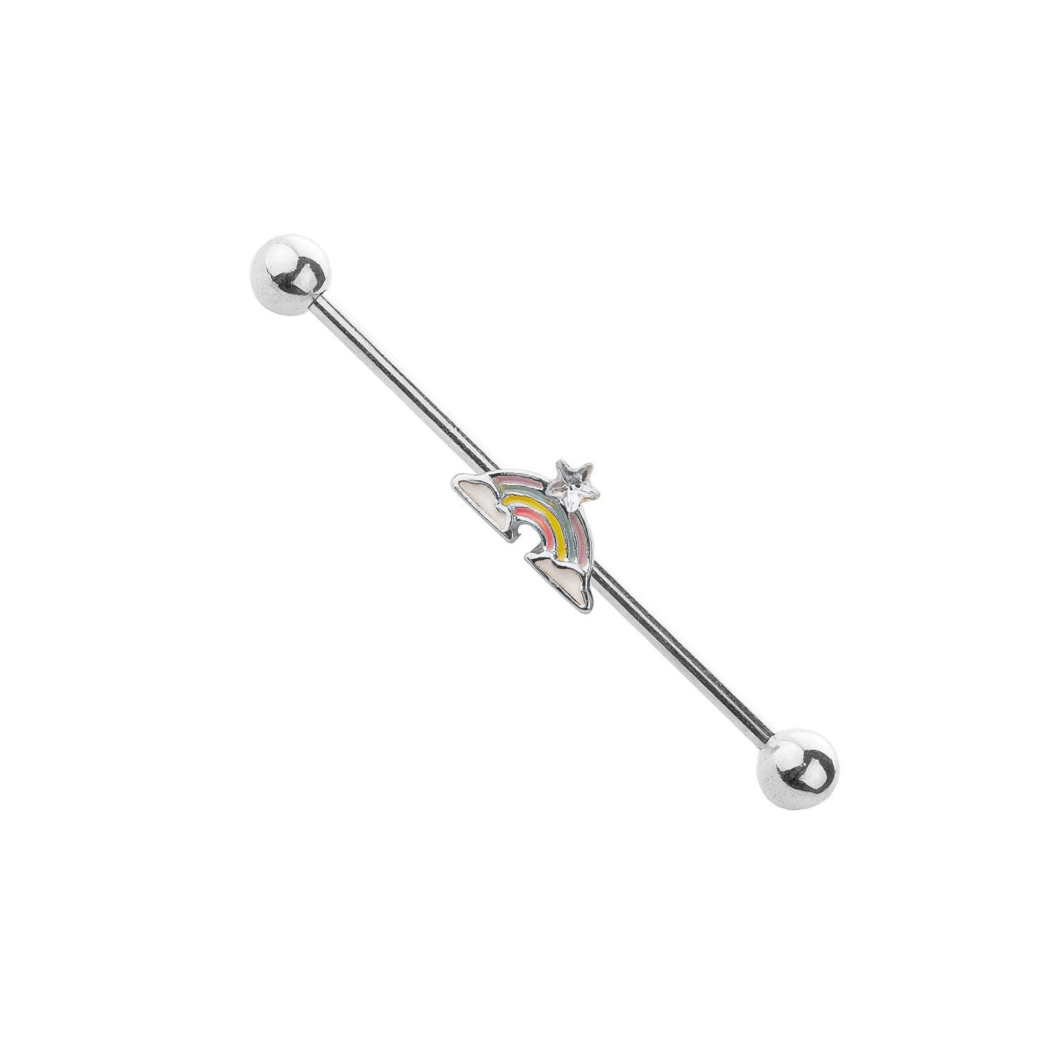 Rainbow Industrial Barbell