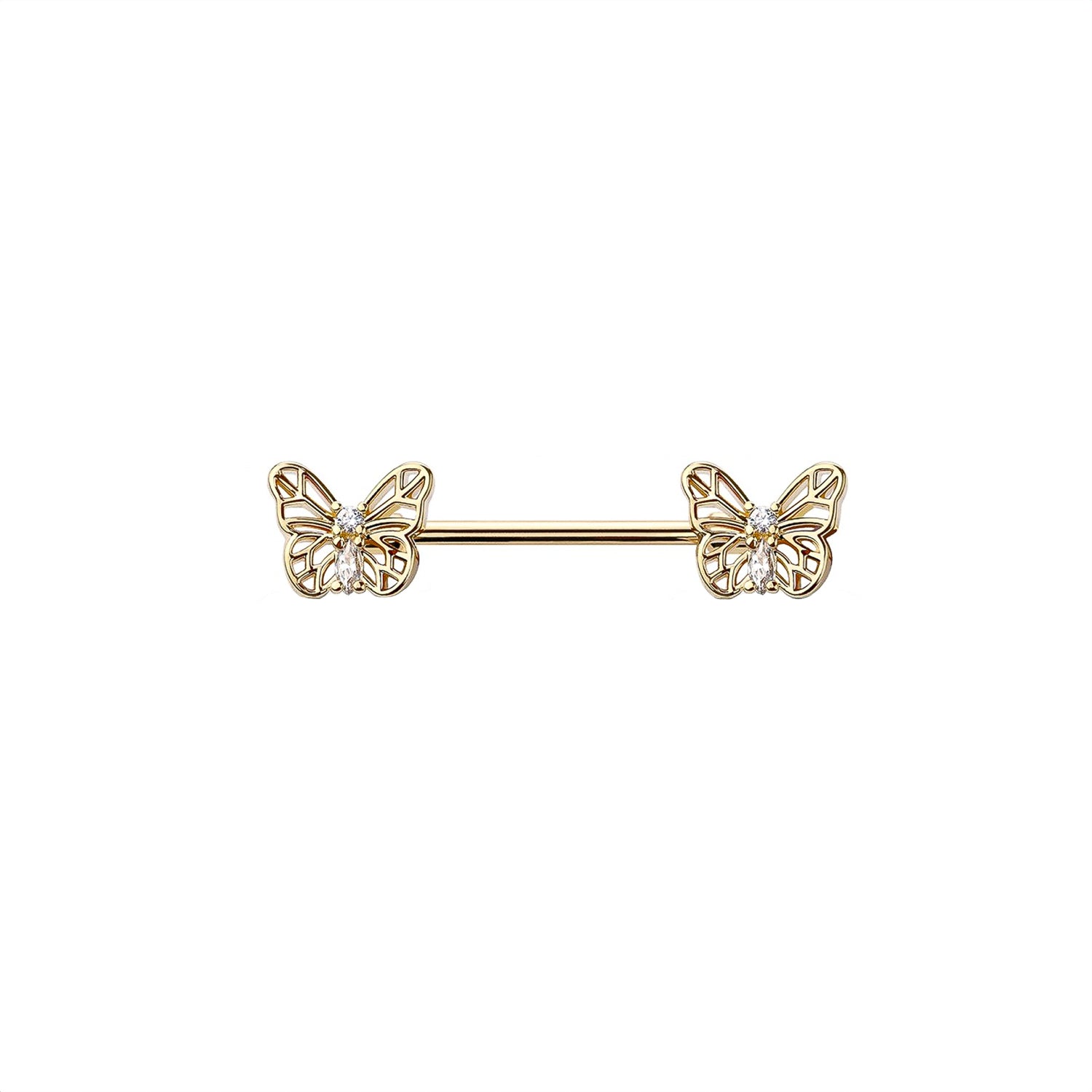Butterfly Nipple Ring