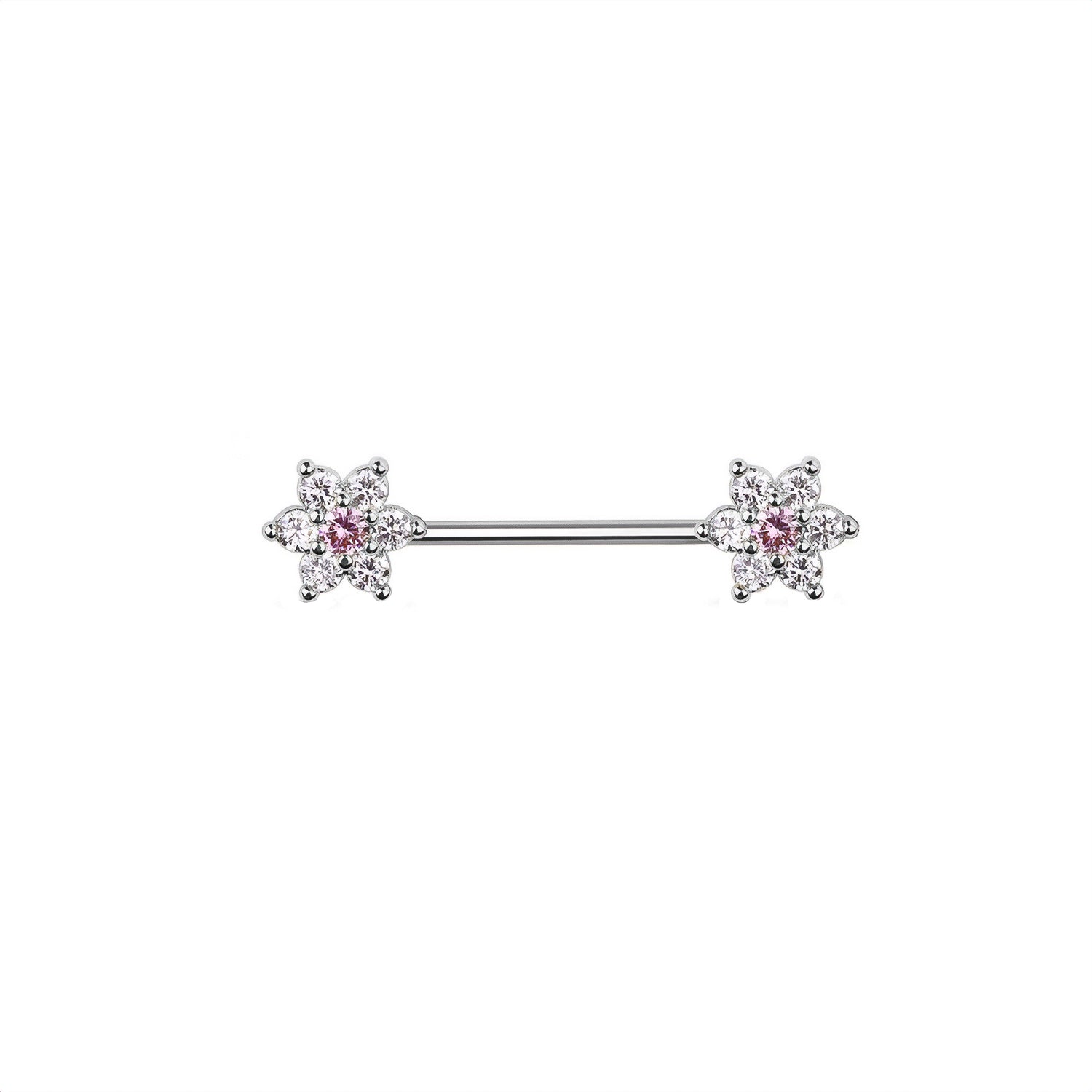 Floral Nipple Ring