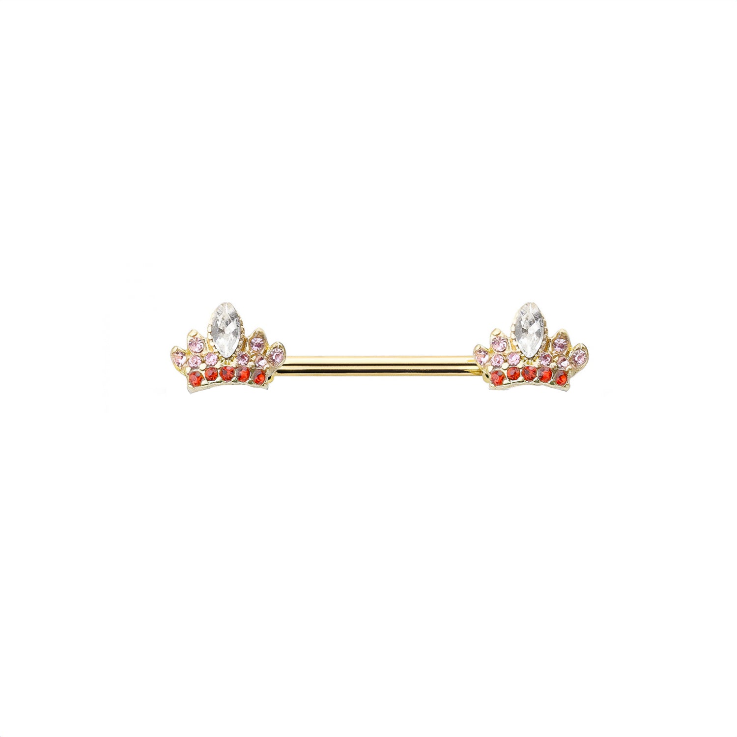 Crown Nipple Ring