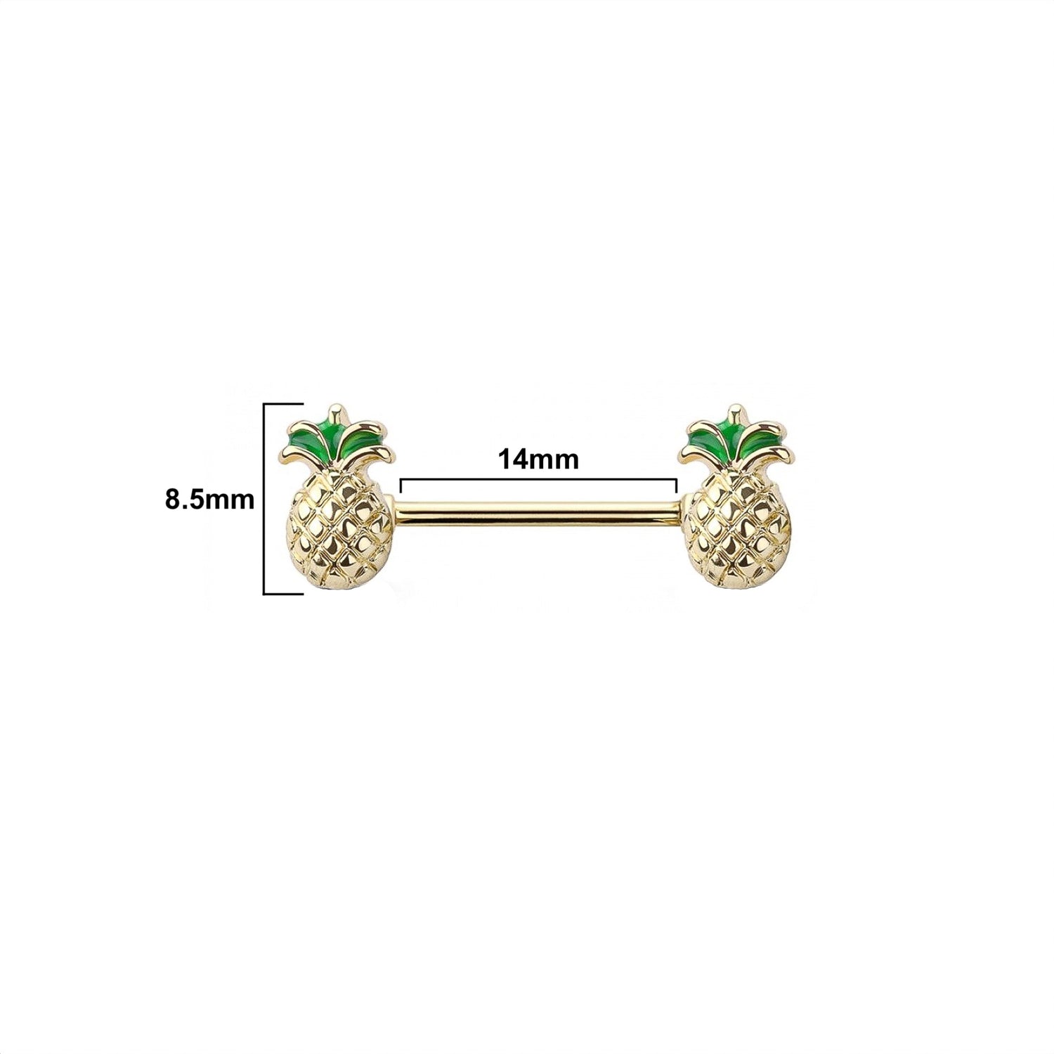 Pineapple Nipple Ring