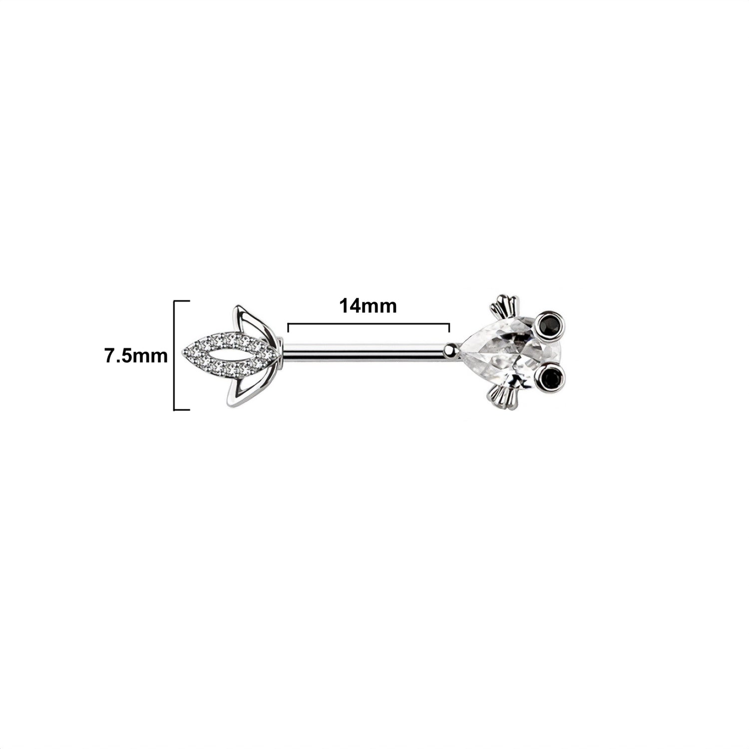 Koi Nipple Ring