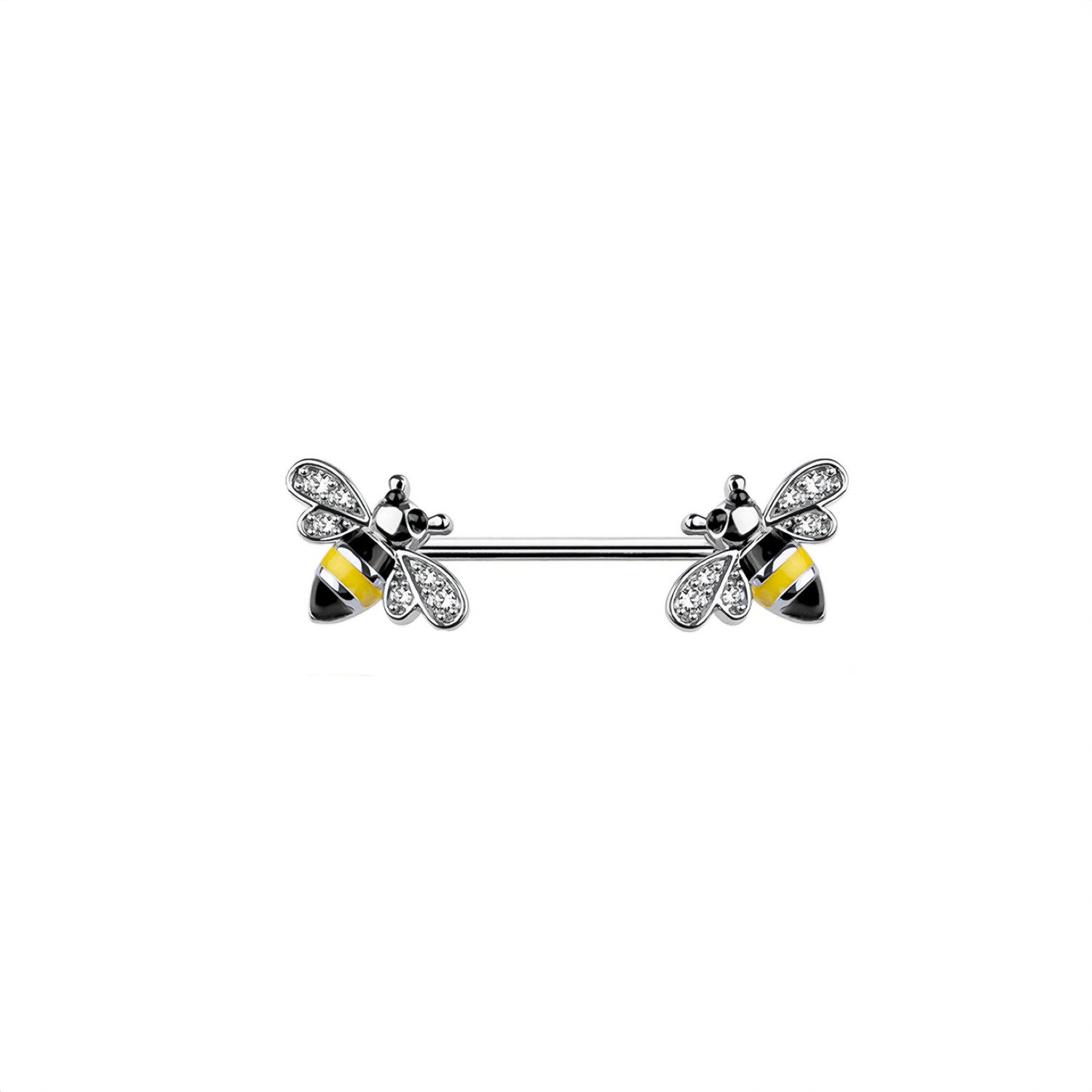 Bumble Bee Nipple Ring