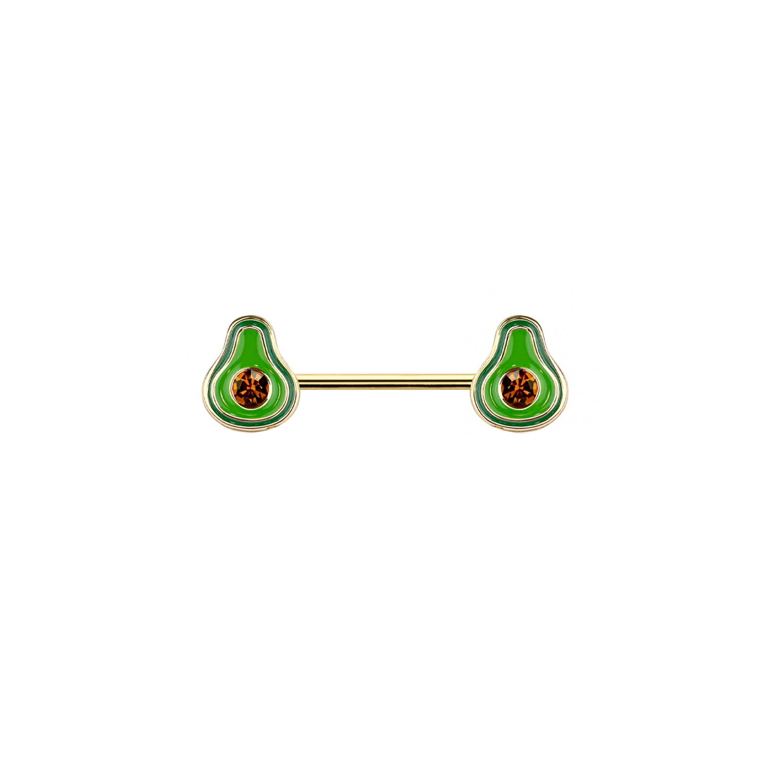Avocado Nipple Ring