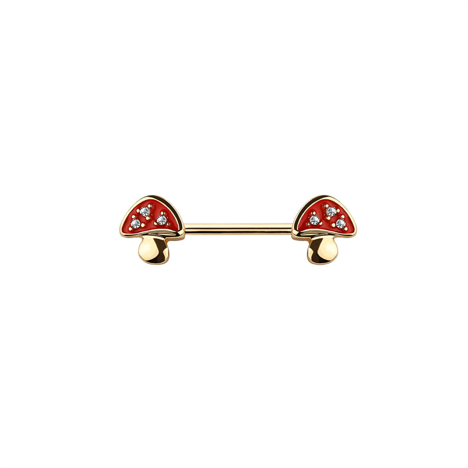 Mushroom Nipple Ring