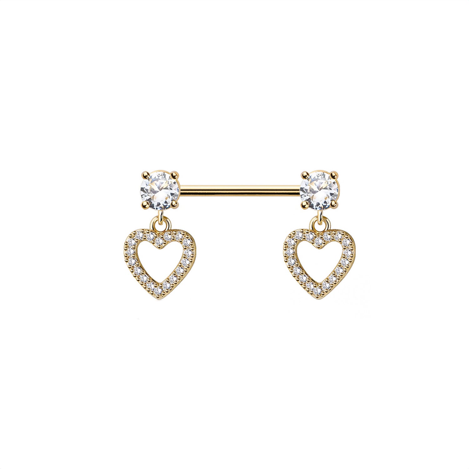 Heart Nipple Ring