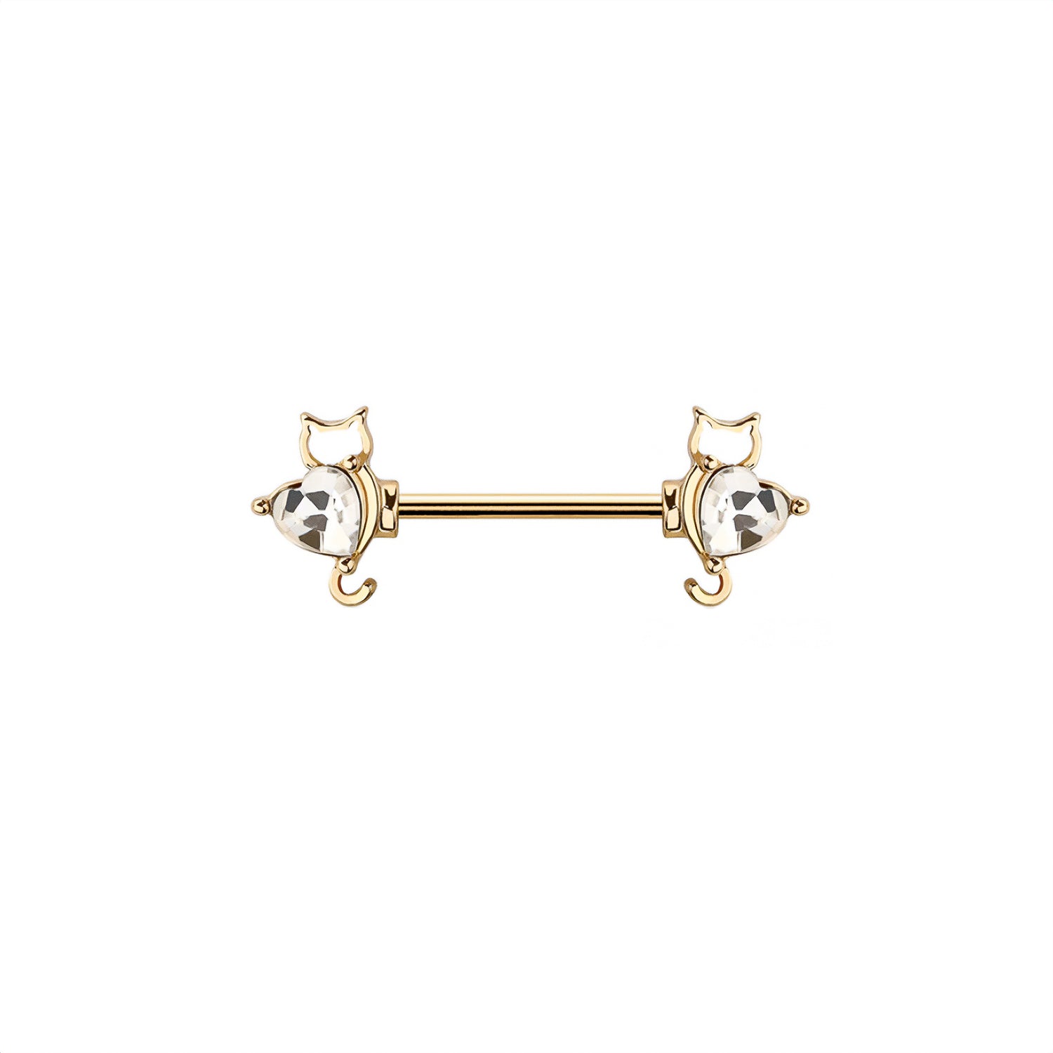 Cat Nipple Ring