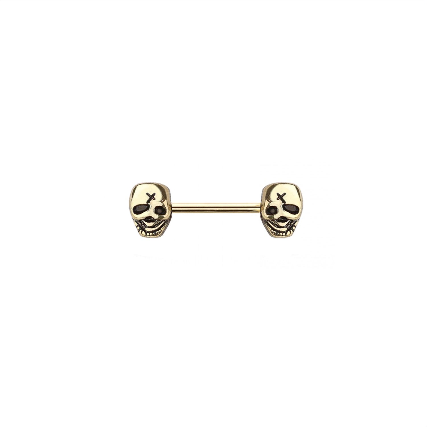 Skull Nipple Ring