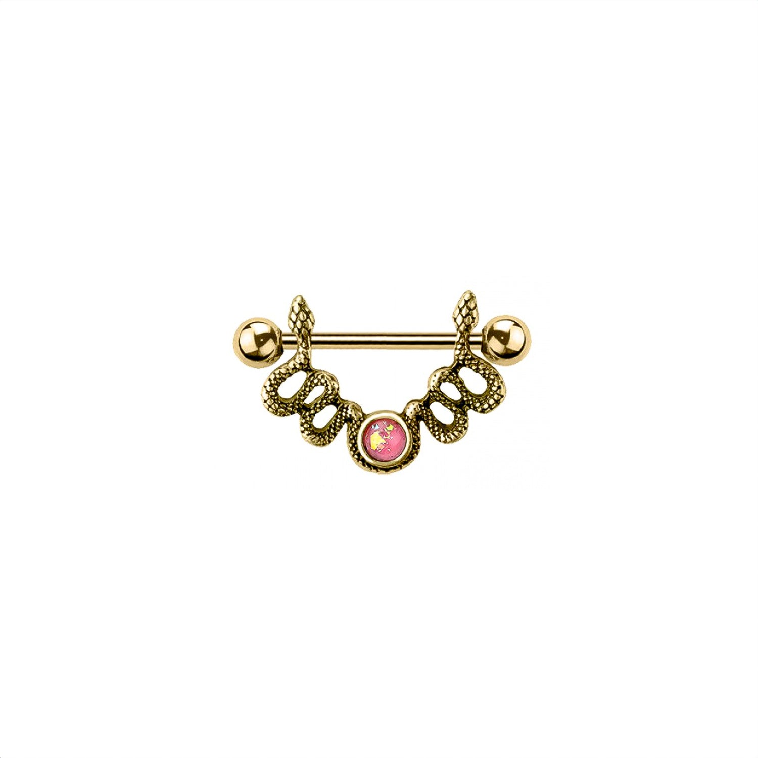 Snake Nipple Ring