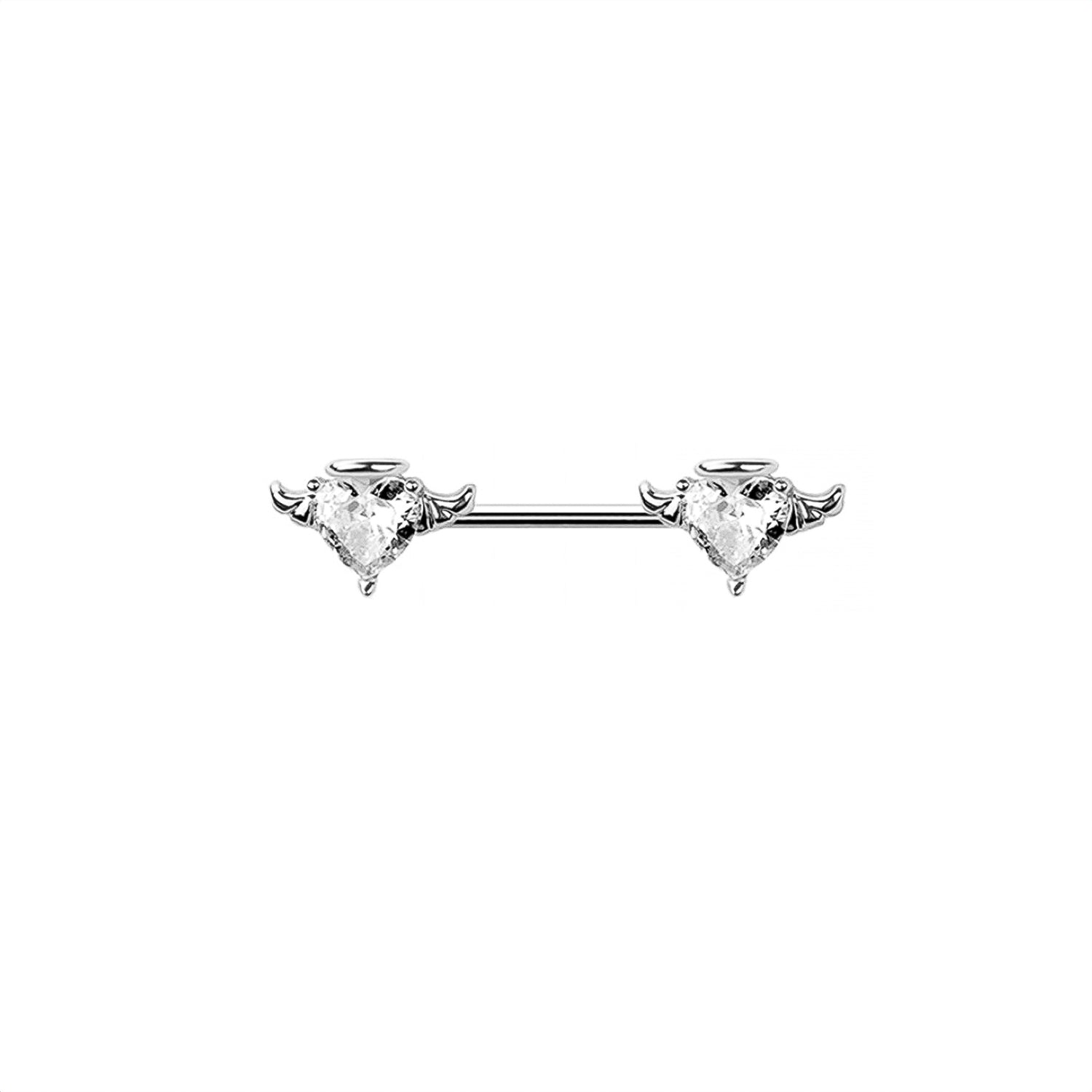 Heart Angel Nipple Ring