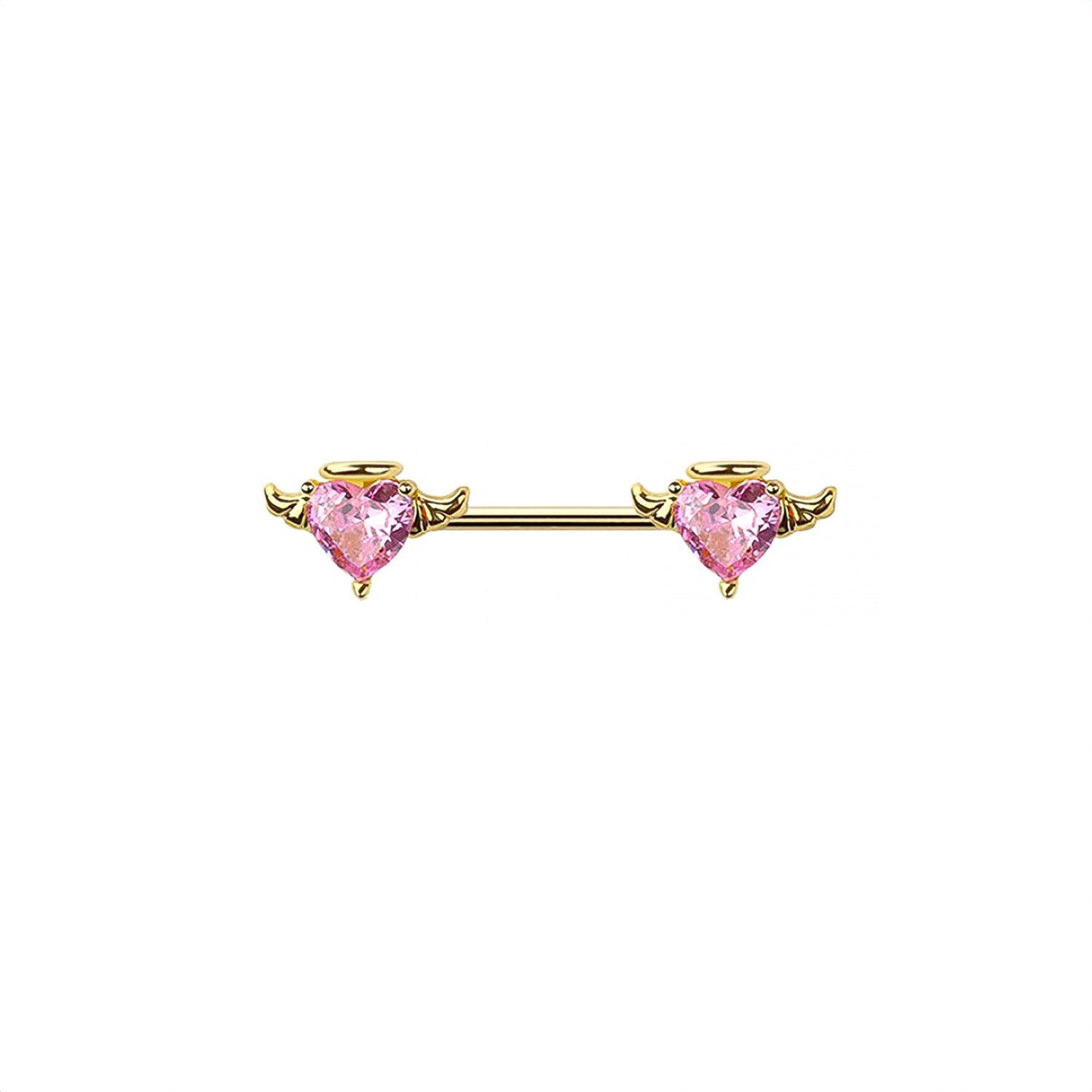 Heart Angel Nipple Ring