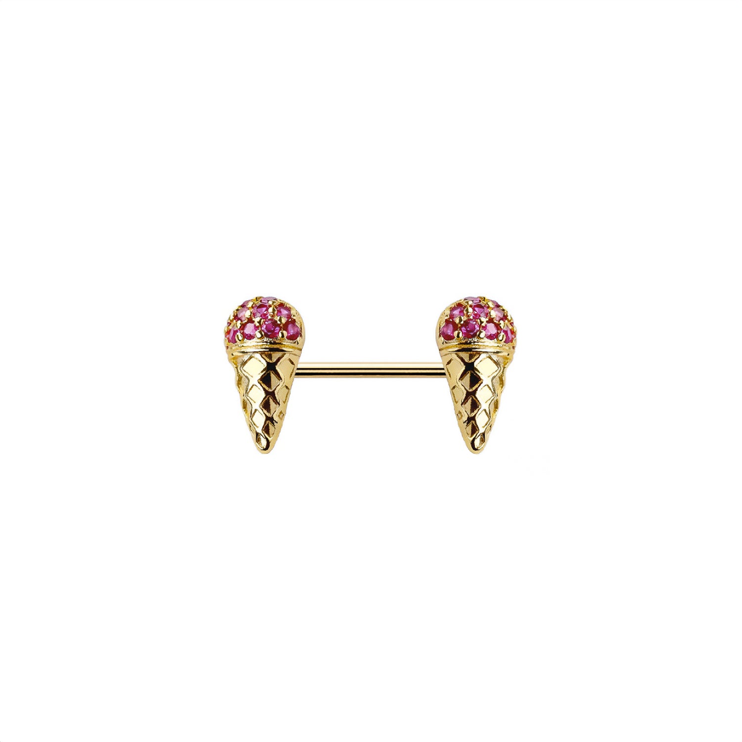 Ice Cream Cone Nipple Ring