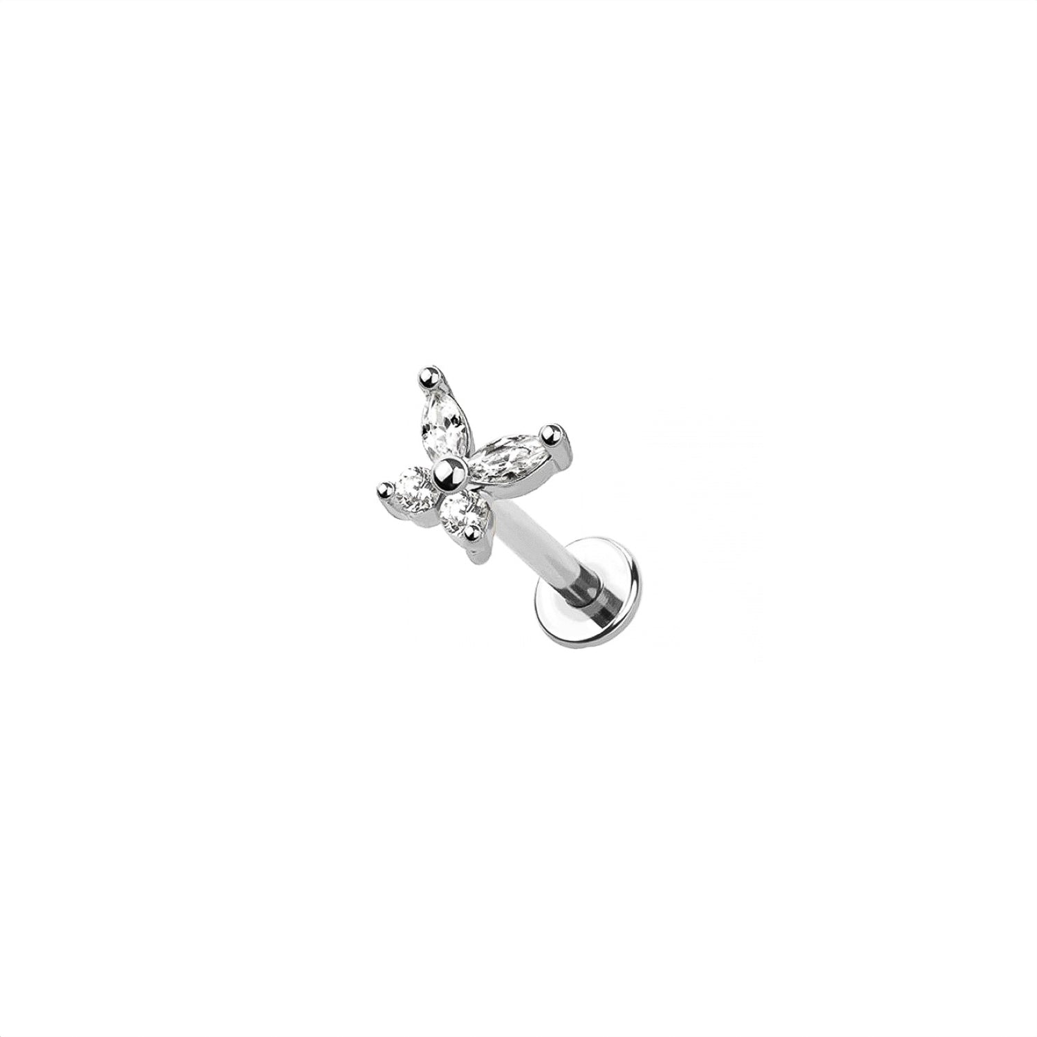 Micro Butterfly Threadless Labret