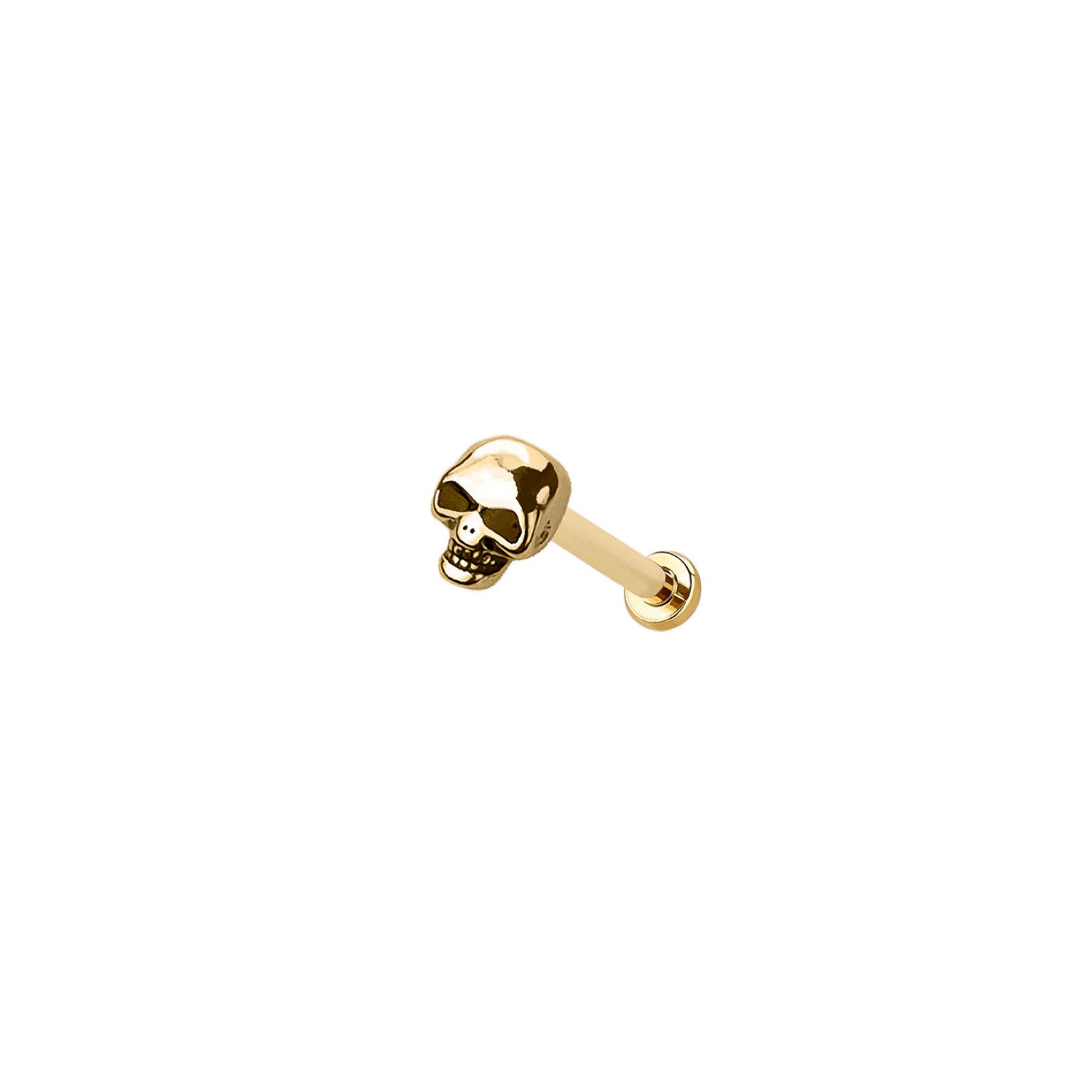 Micro Skull Threadless Labret