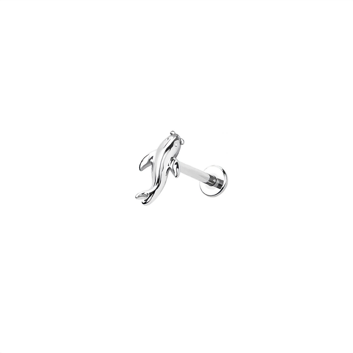 Micro Koi Fish Threadless Labret