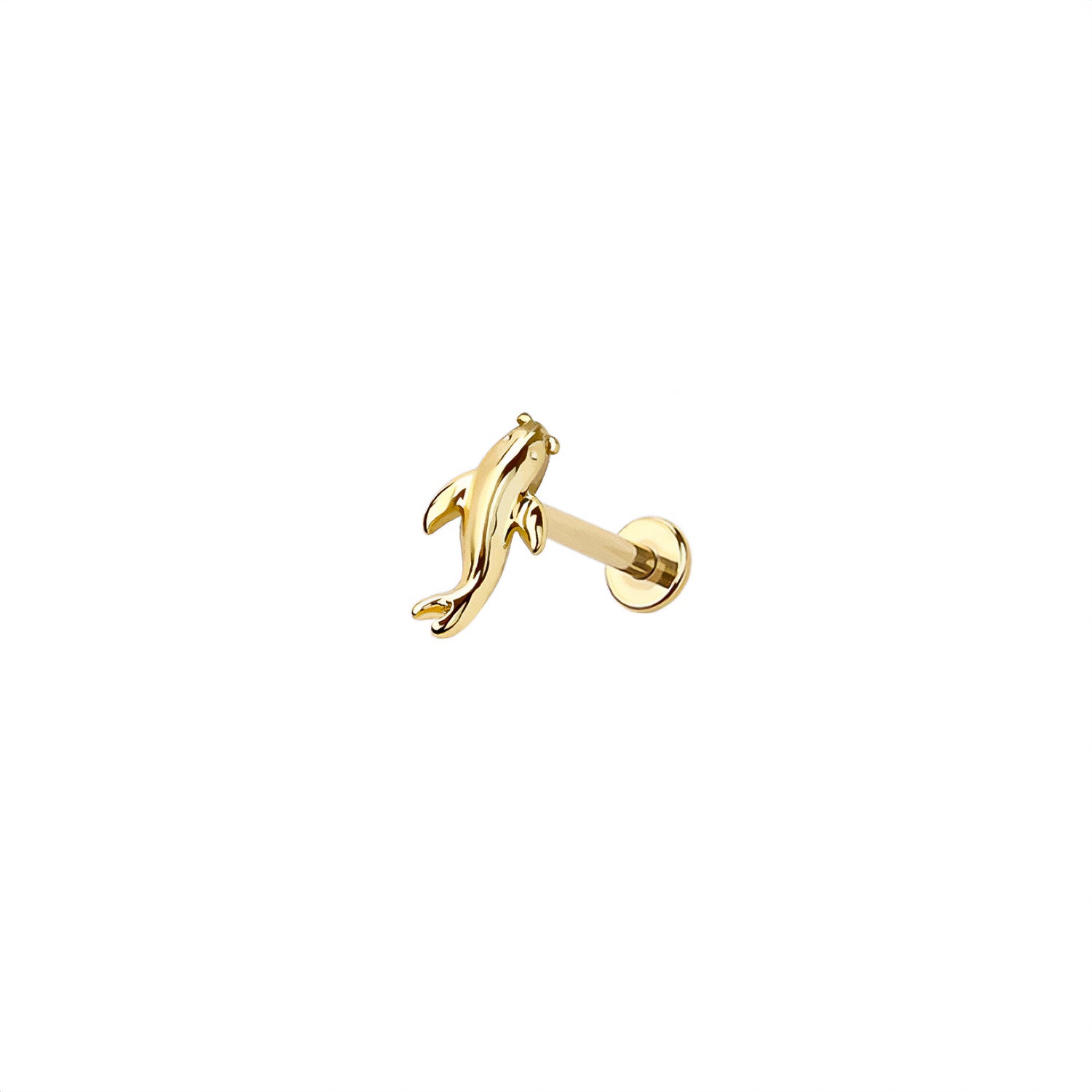 Micro Koi Fish Threadless Labret