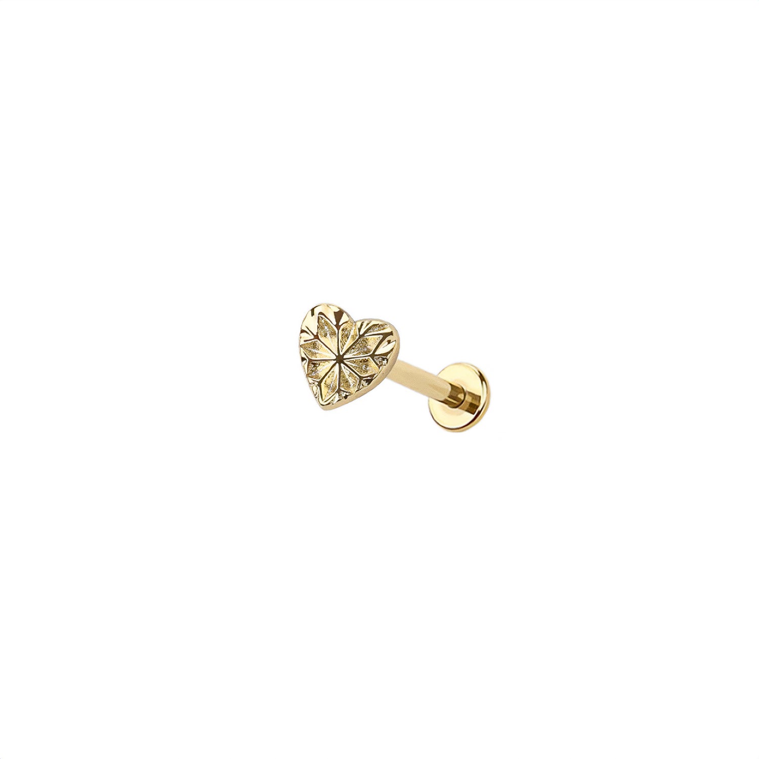 Micro Heart Threadless Labret