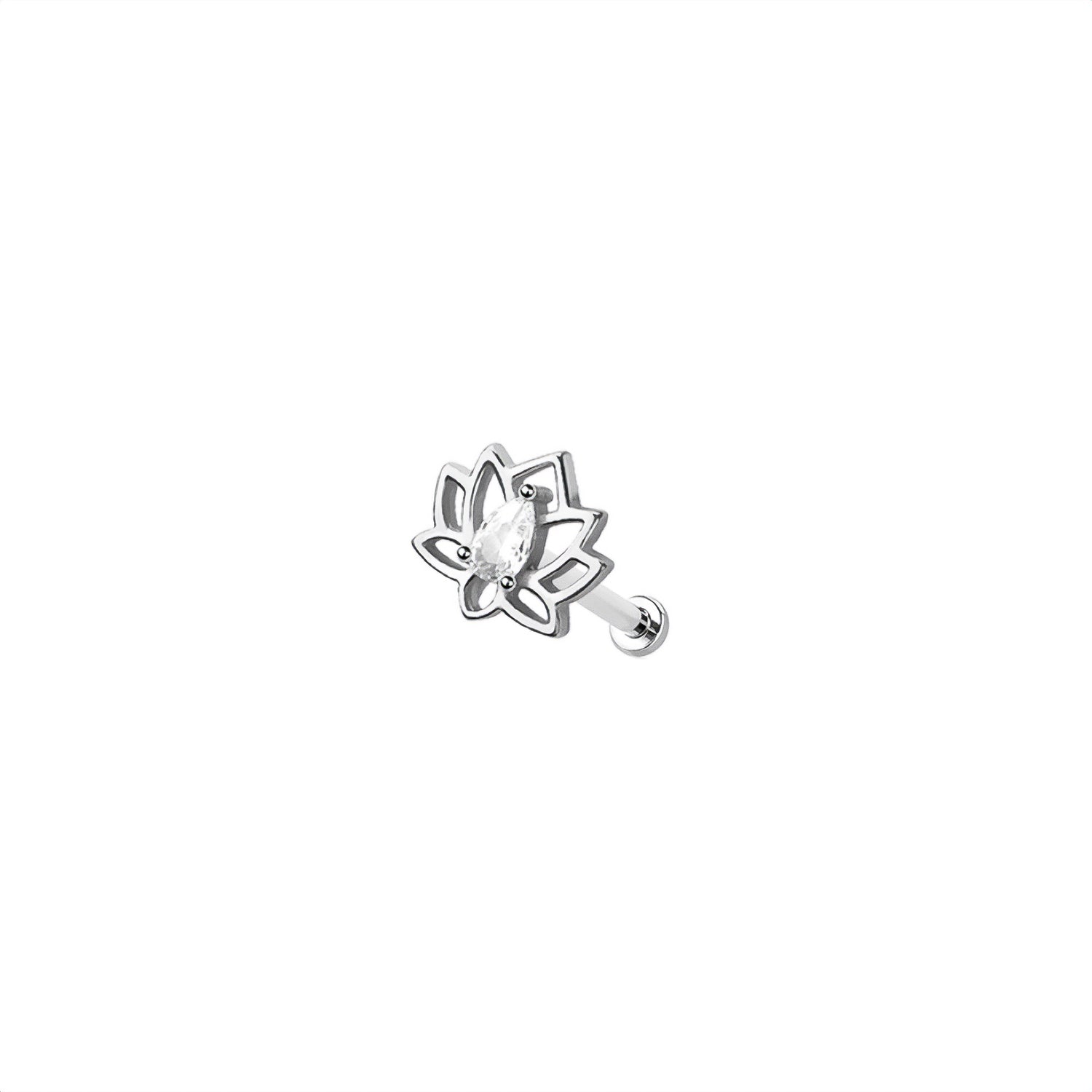 Micro Lotus Threadless Labret