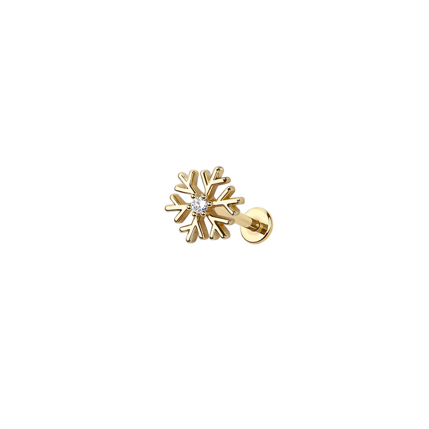 Sunburst Cartilage Barbell Earring