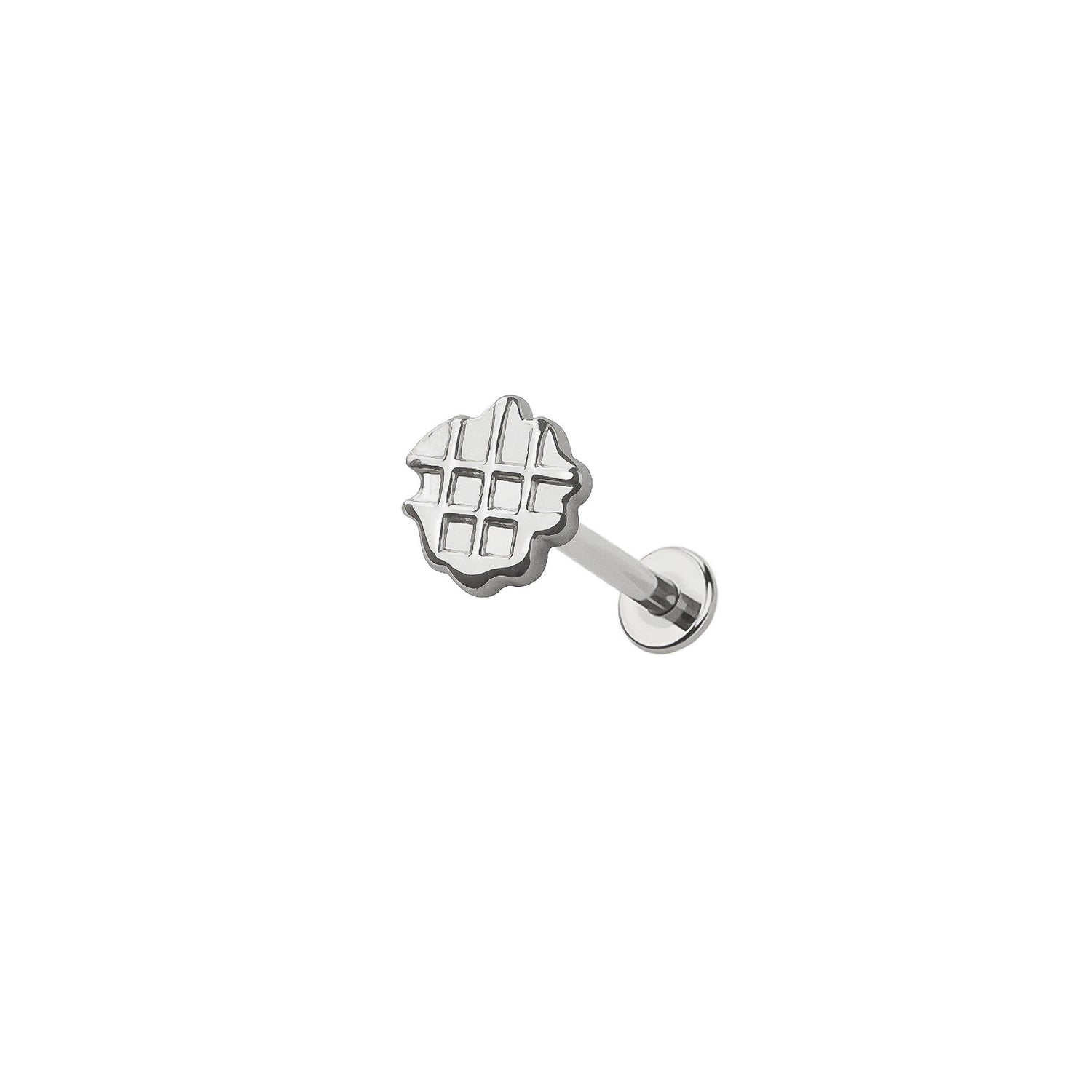 Micro Waffle Threadless Labret