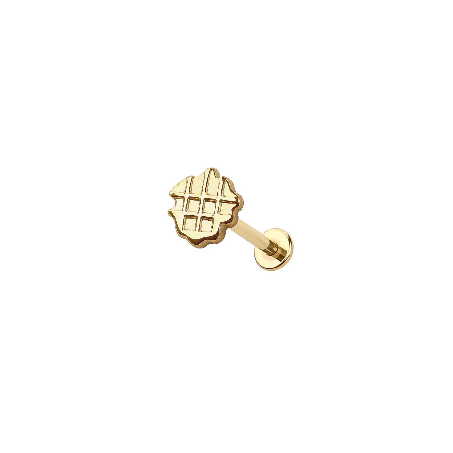 Micro Waffle Threadless Labret