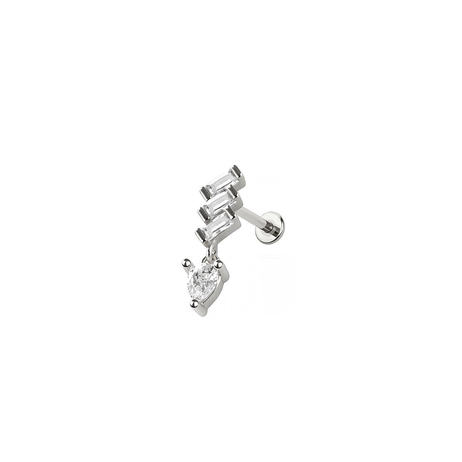 Micro Baguette Threadless Labret