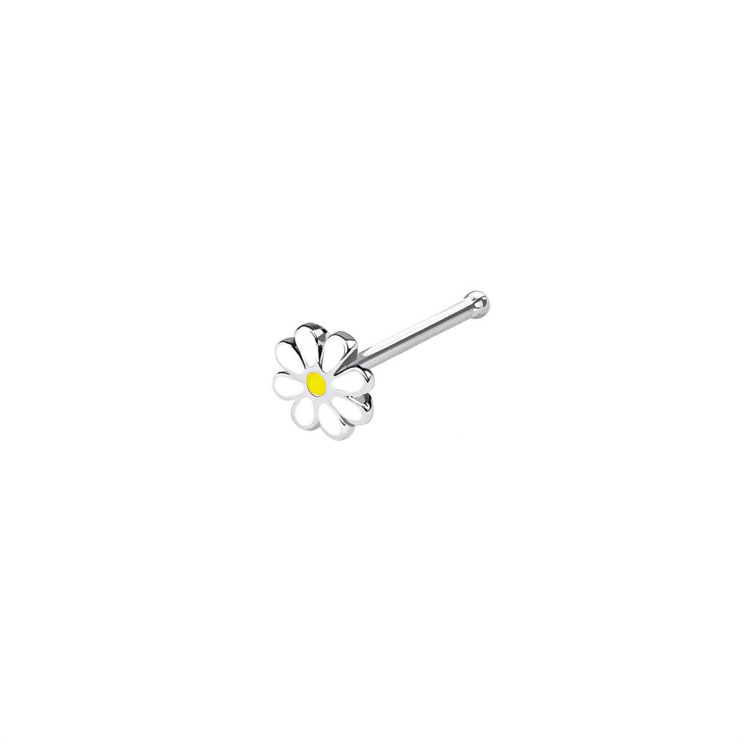 Daisy Flower Nose Bone Stud