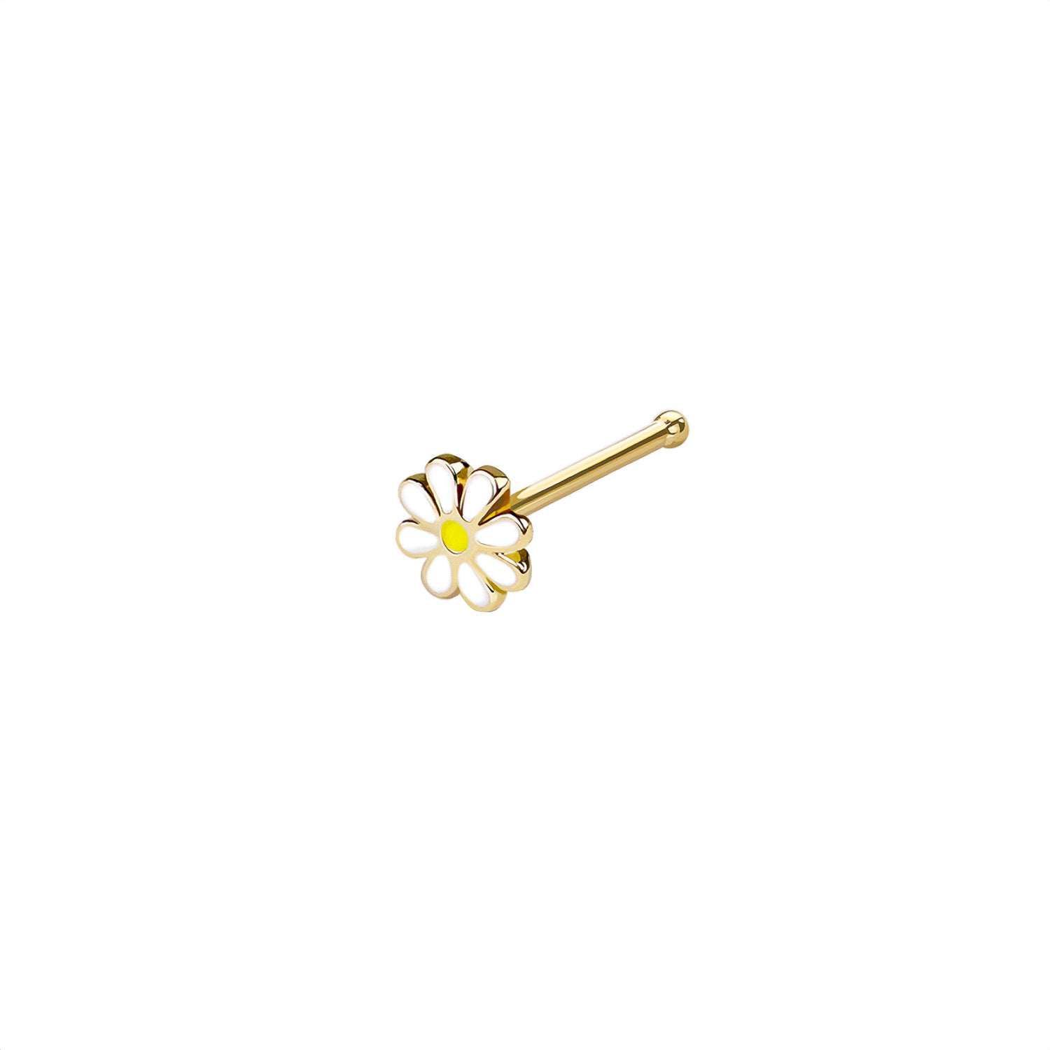 Daisy Flower Nose Bone Stud