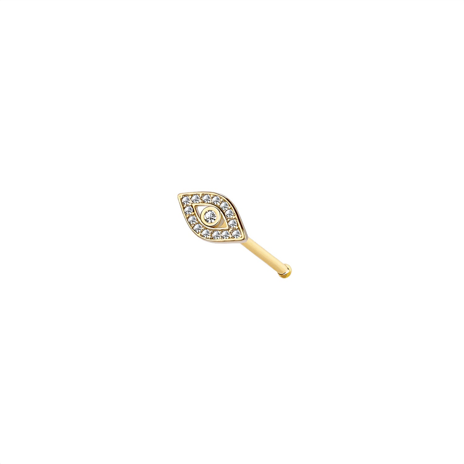 Evil Eye Nose Bone Stud