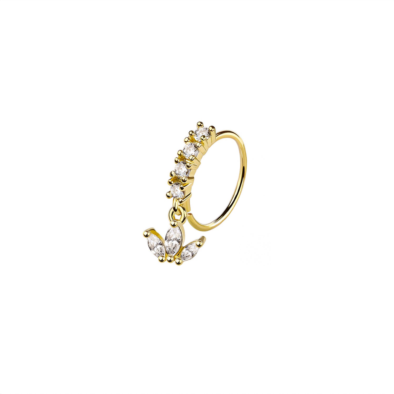 Marquise Nose Ring