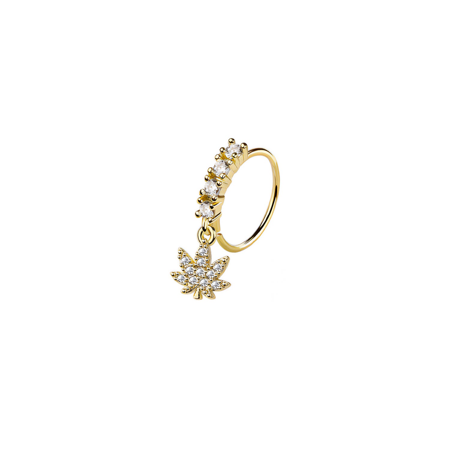 Cannabis Nose Ring