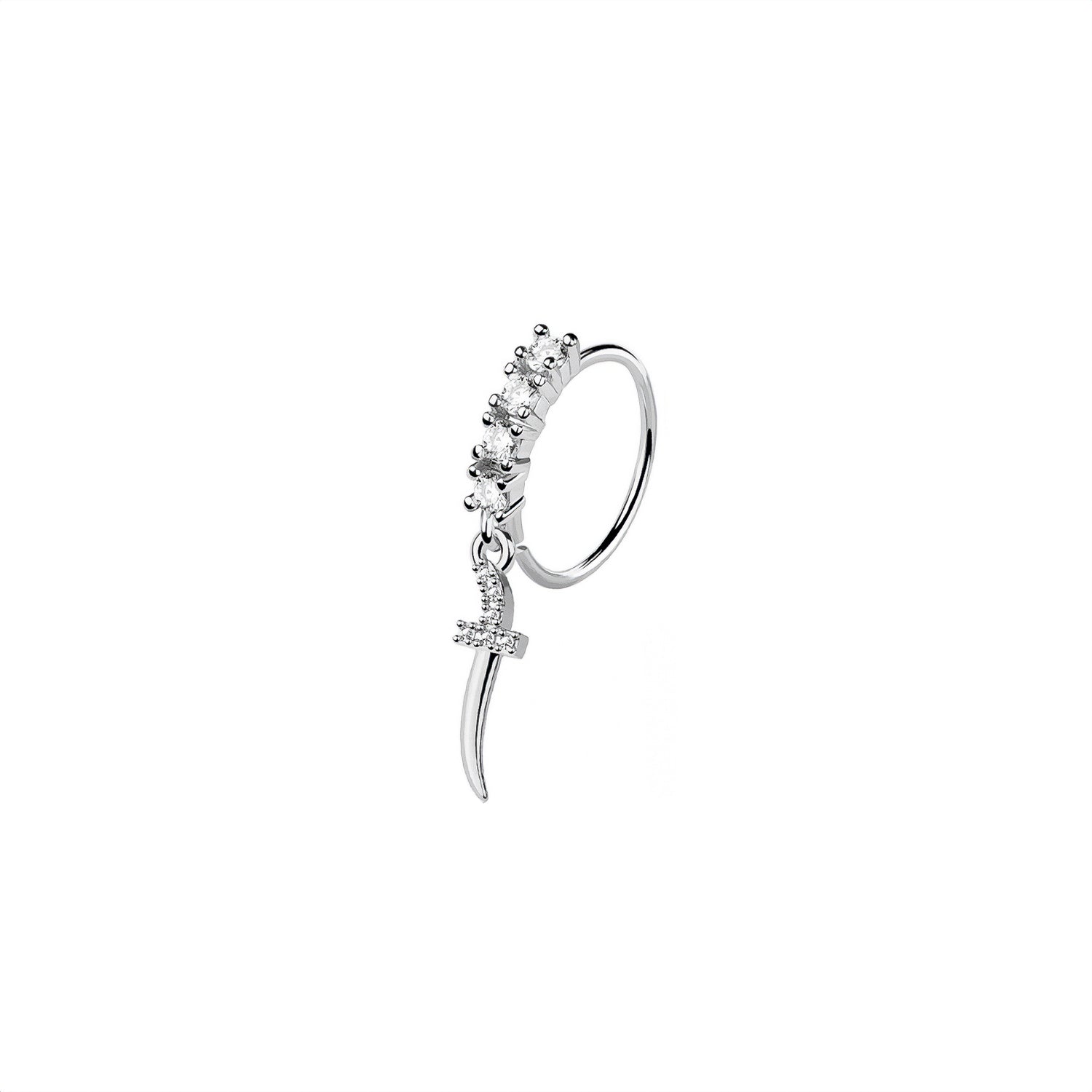 Dagger Nose Ring