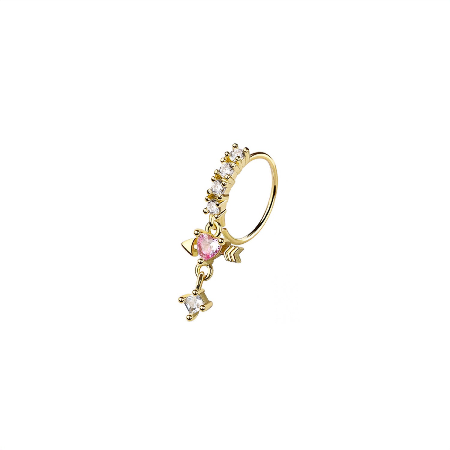 Cupid's Arrow Nose Ring