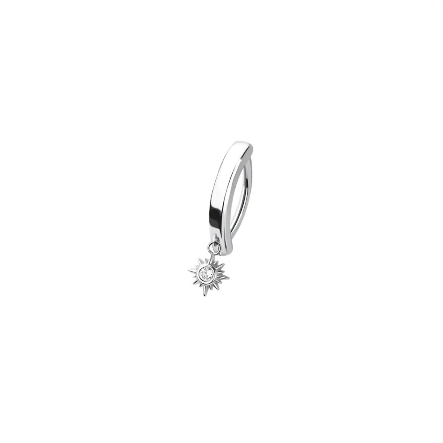 Thunderbolt Belly Button Clicker Ring