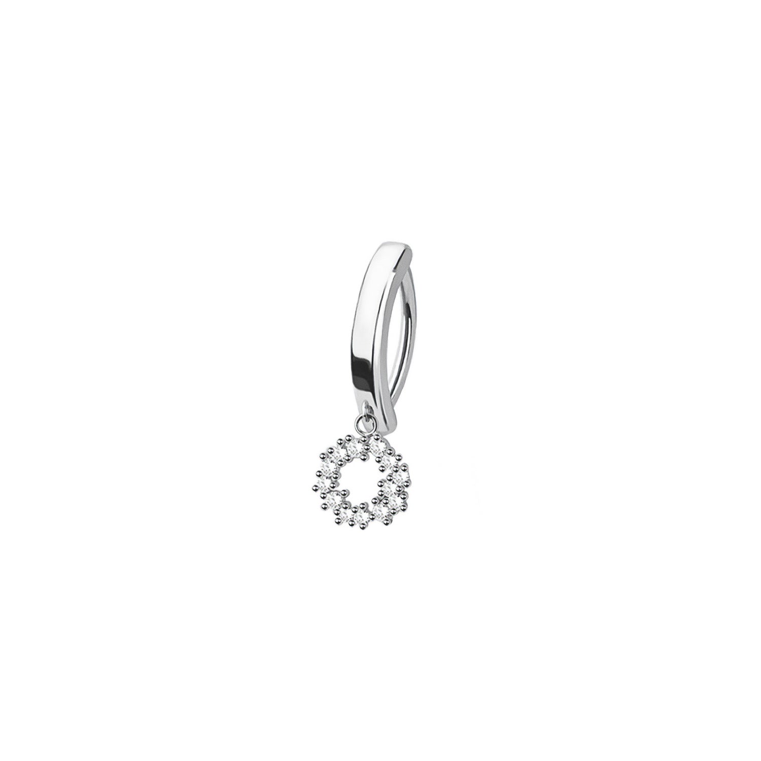 Wreath Belly Button Clicker Ring