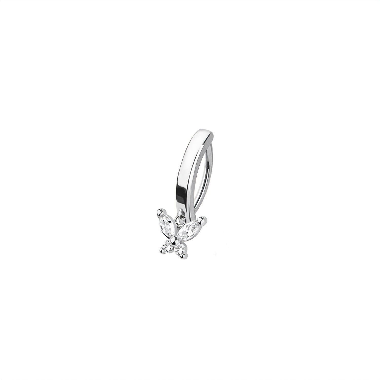 Butterfly Belly Button Clicker Ring