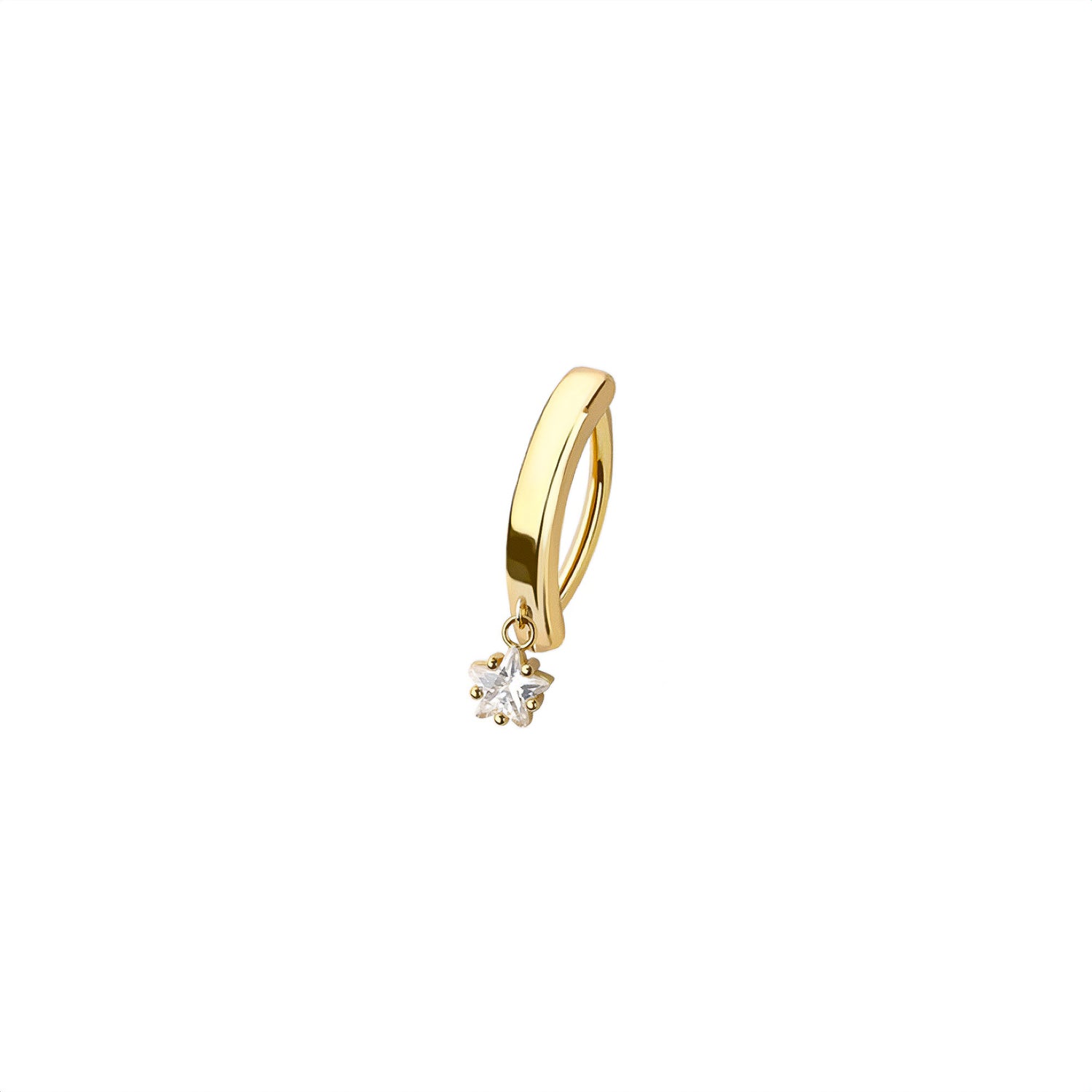 Star Belly Button Clicker Ring