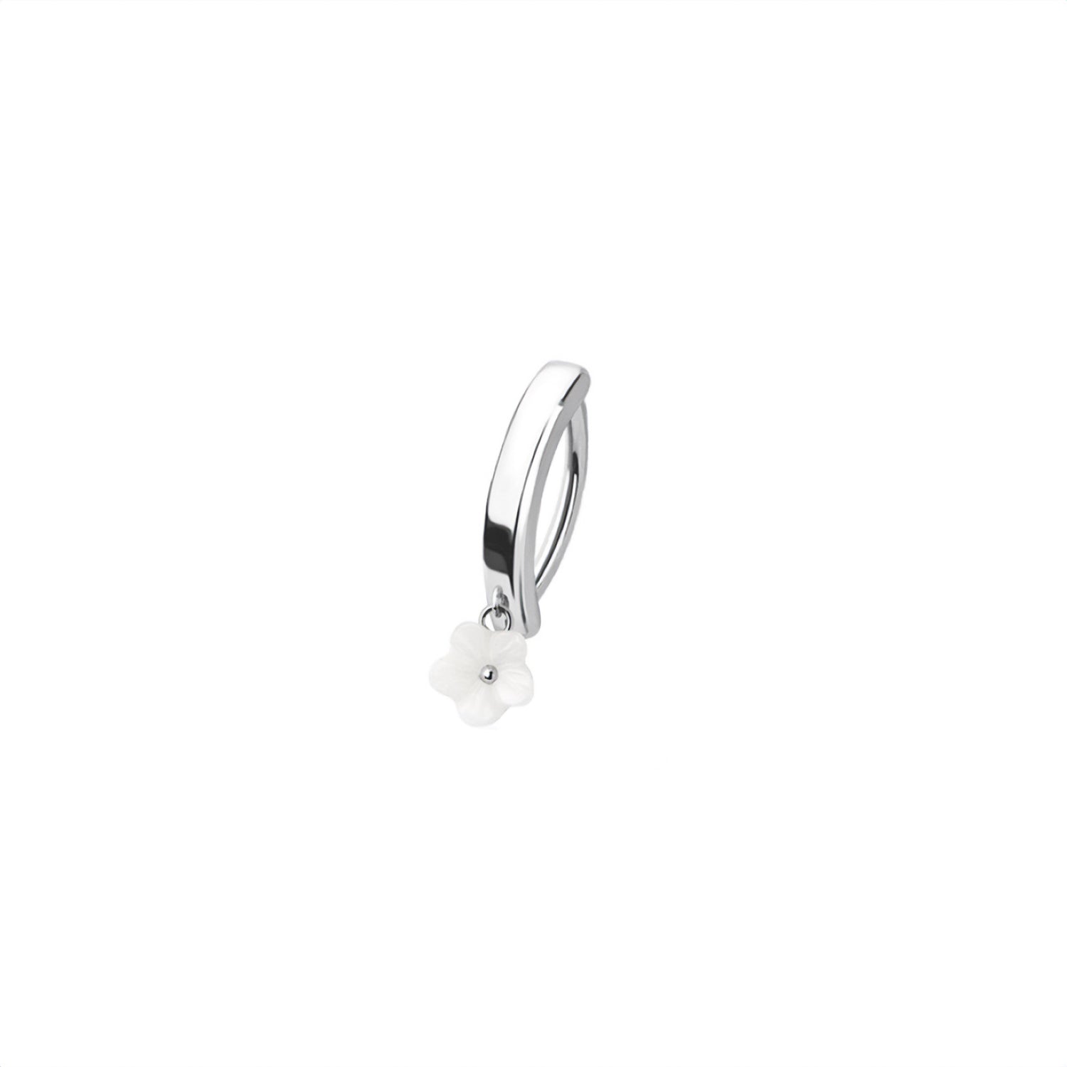 Flower Belly Button Clicker Ring