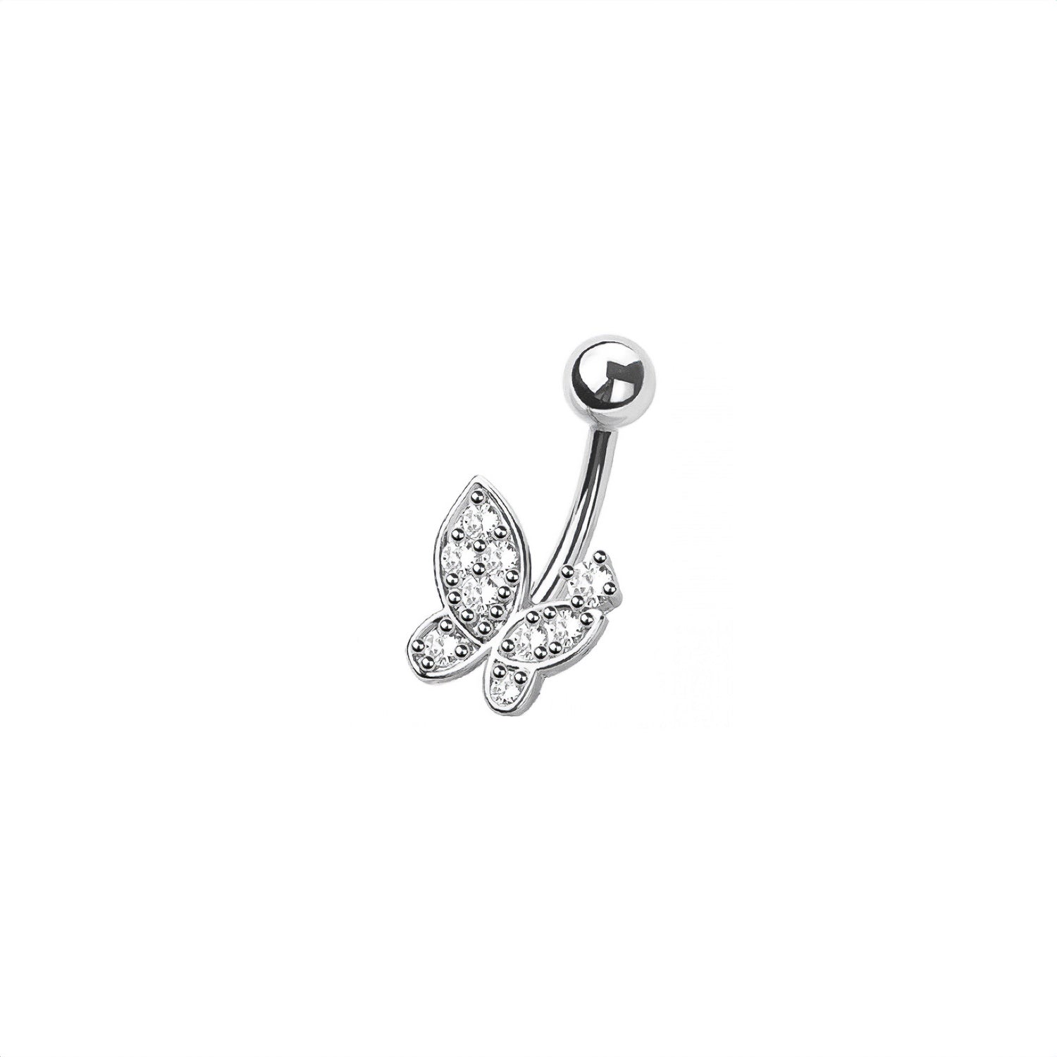 Butterfly Belly Button Ring