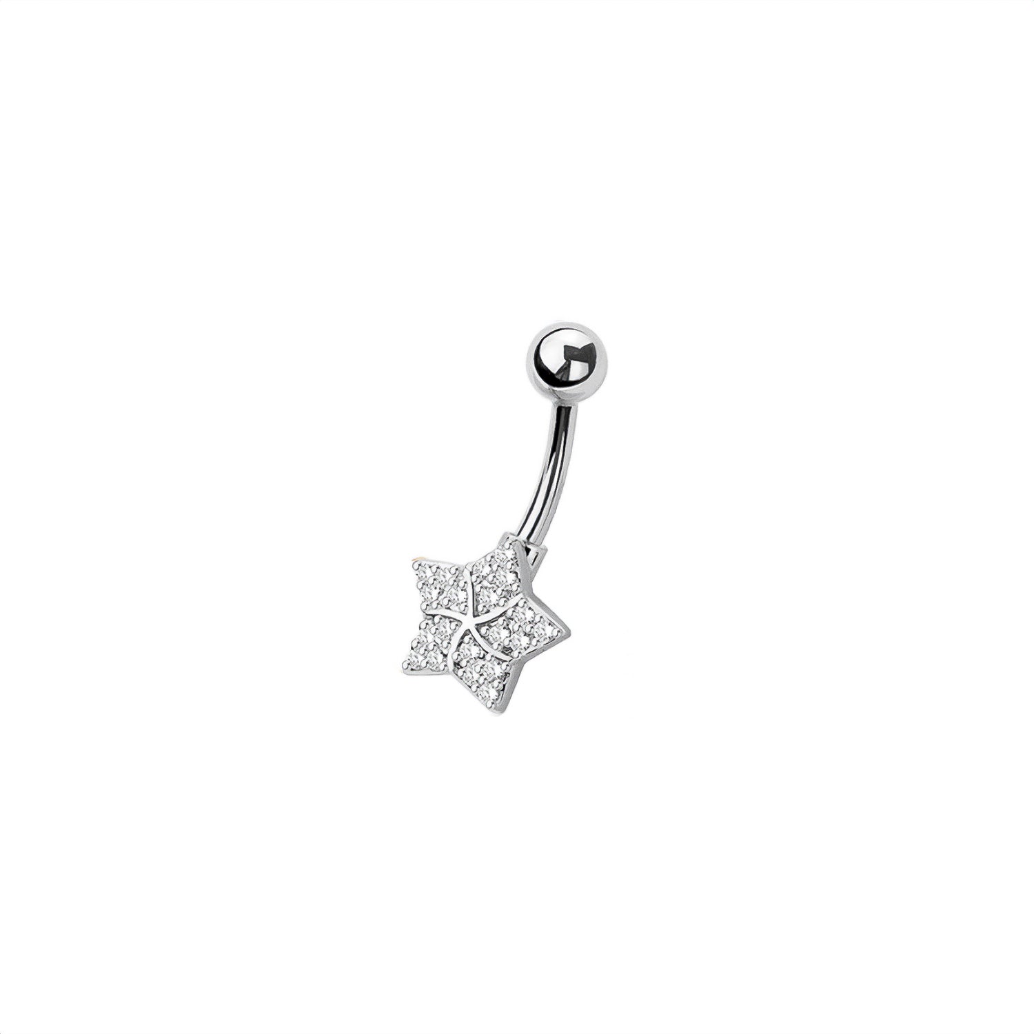 Star Belly Button Ring
