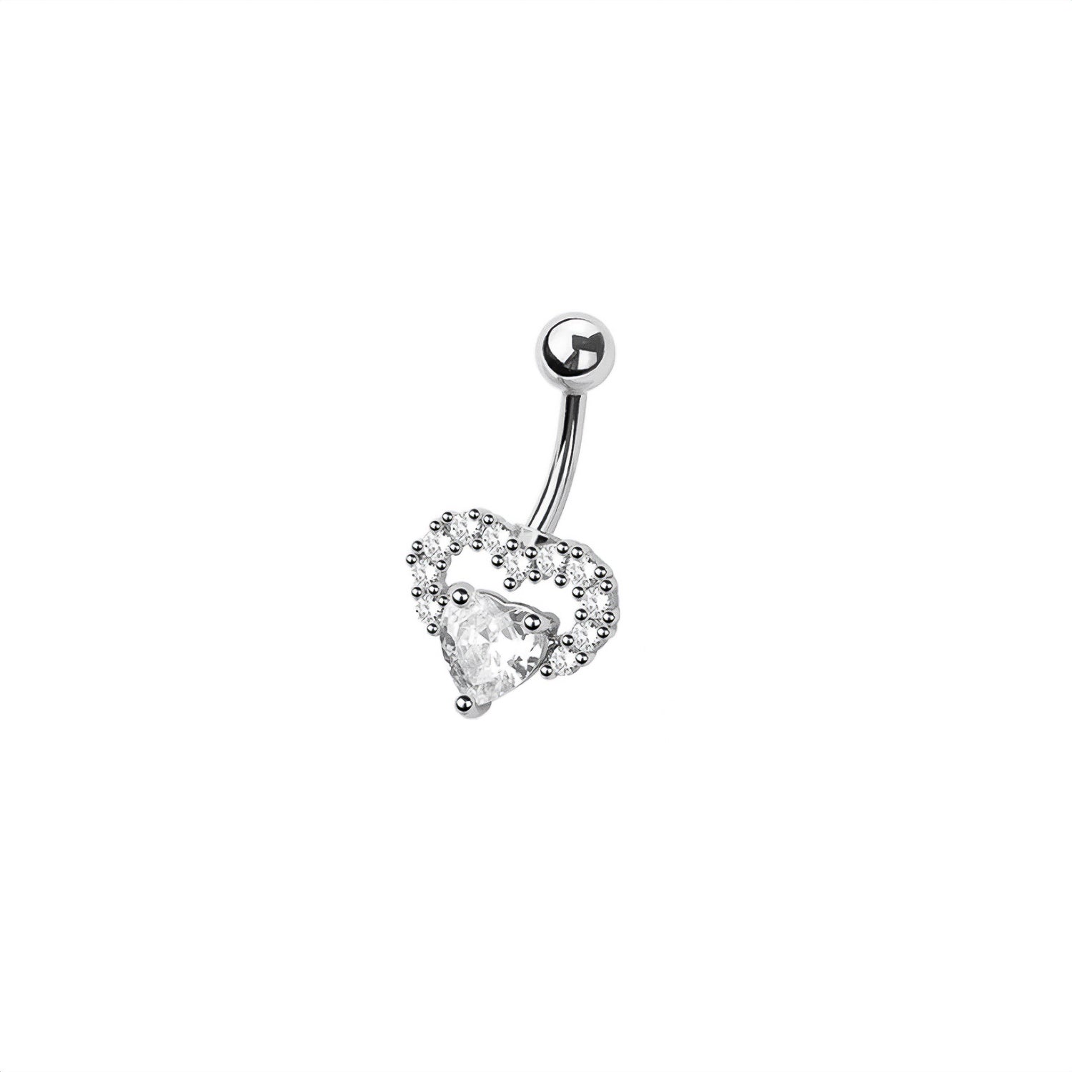 Heart Belly Button Ring