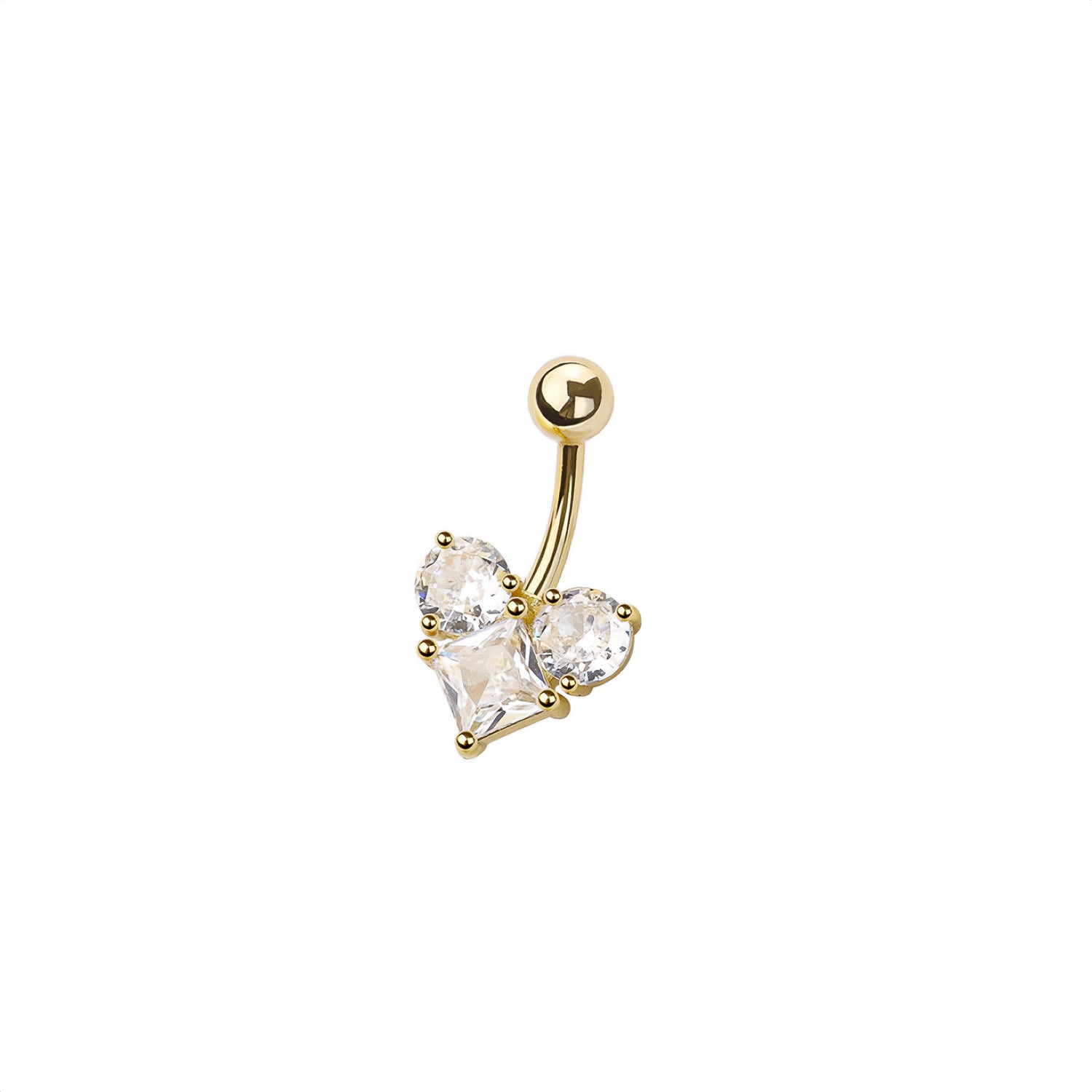 Heart Belly Button Ring
